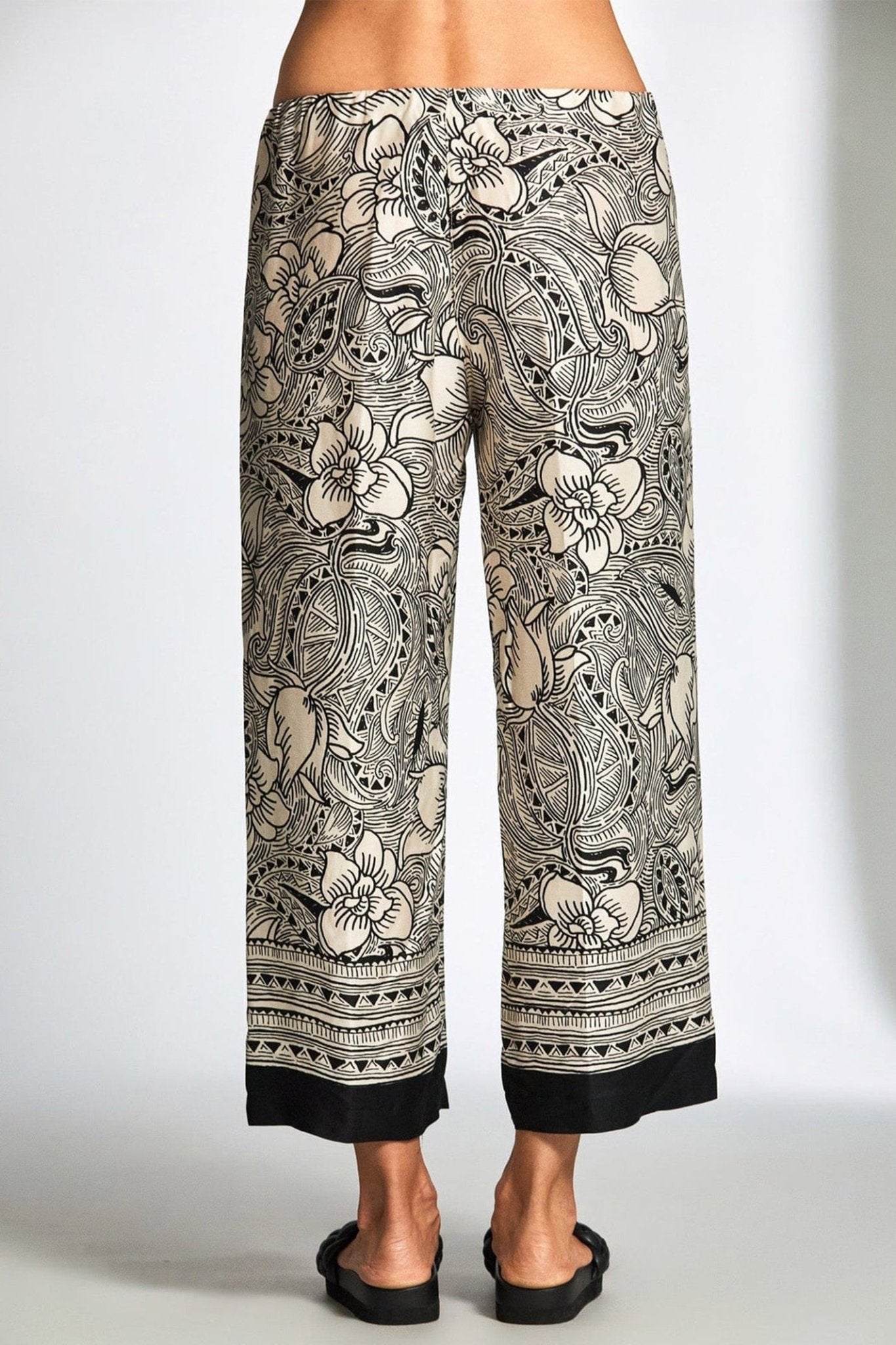 Peruzzi 125 Woodblock Print Trouser - Dotique