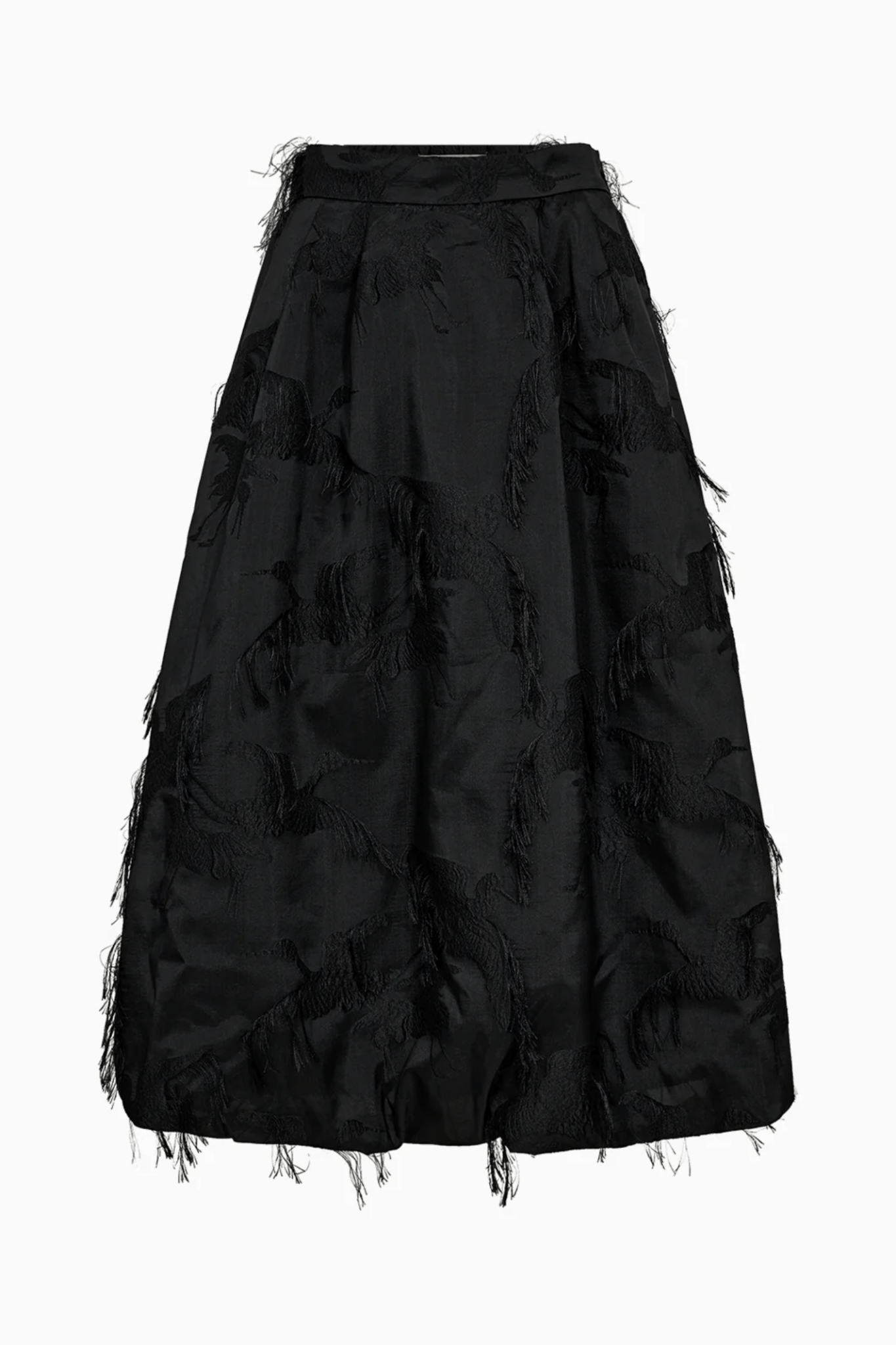 Pieszak J235175 PD - Winnie Balloon Flamingo Skirt Black - Dotique - Pieszak