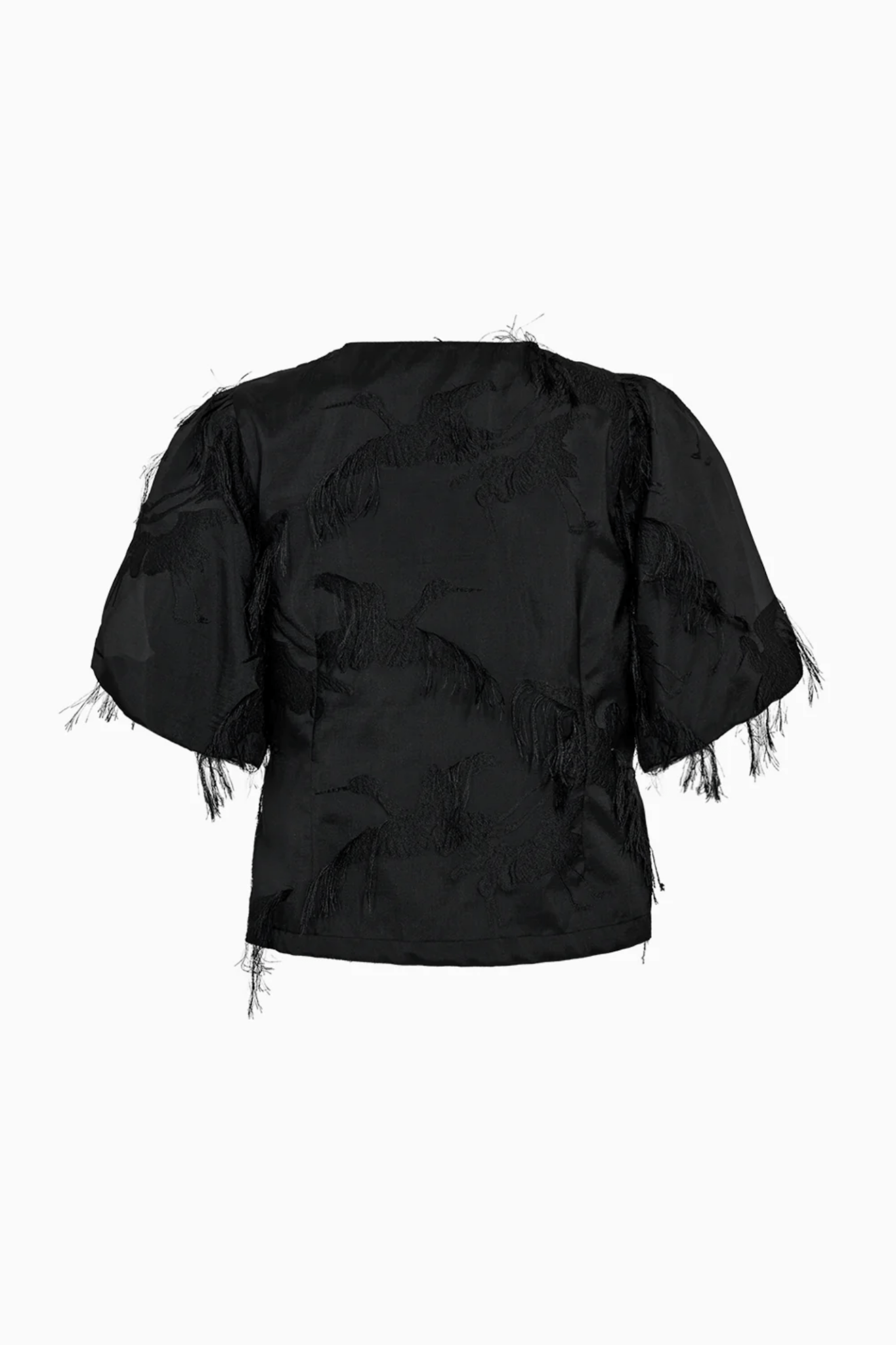 Pieszak J235176 PD - Winnie Puffy Flamingo Jacket Black - Dotique - Pieszak