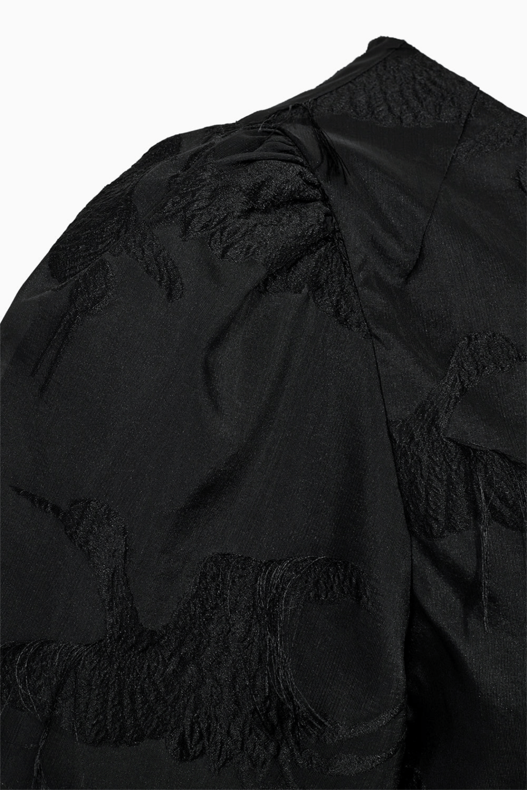 Pieszak J235176 PD - Winnie Puffy Flamingo Jacket Black - Dotique - Pieszak