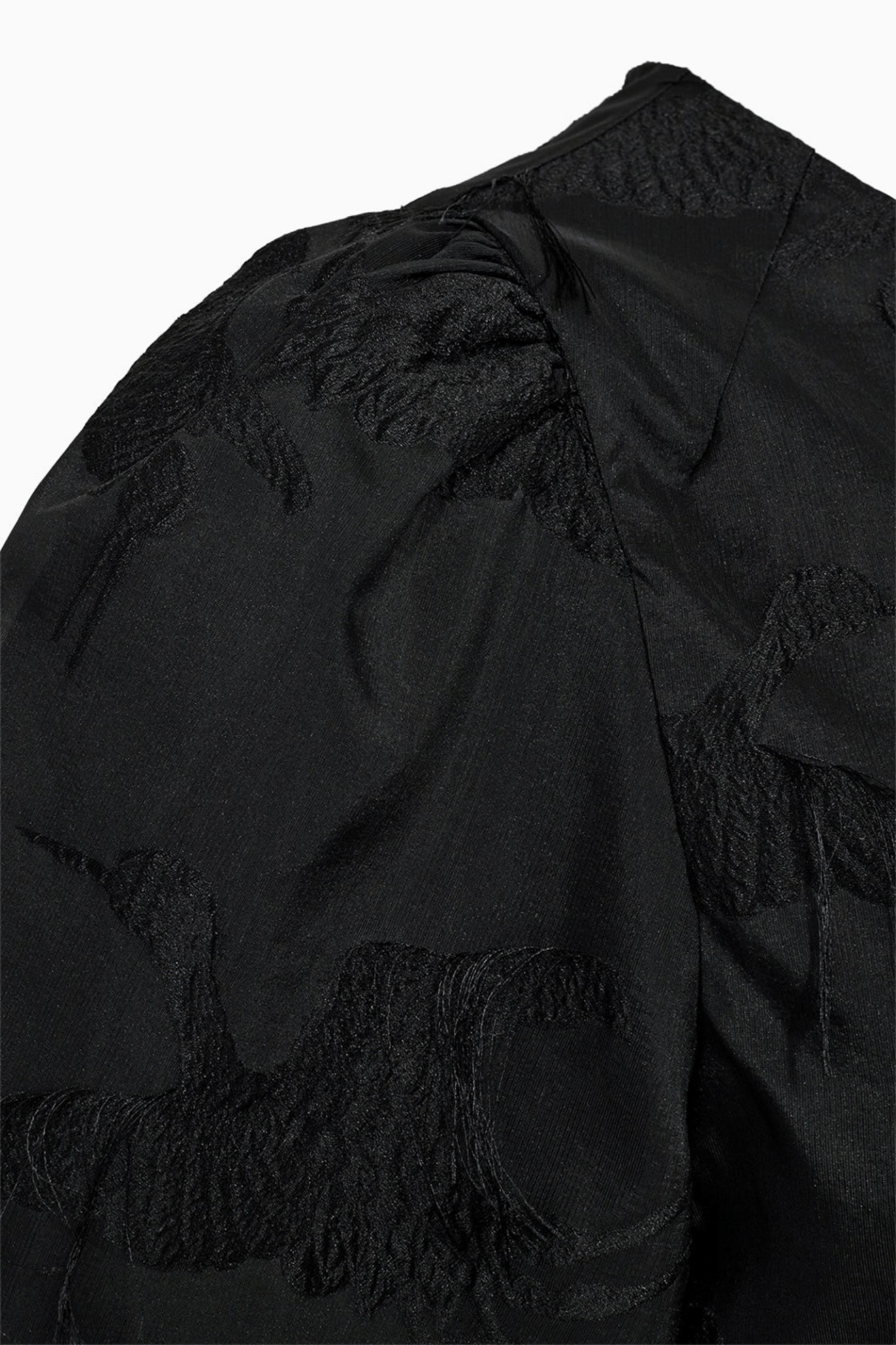 Pieszak J235176 PD - Winnie Puffy Flamingo Jacket Black - Dotique - Pieszak