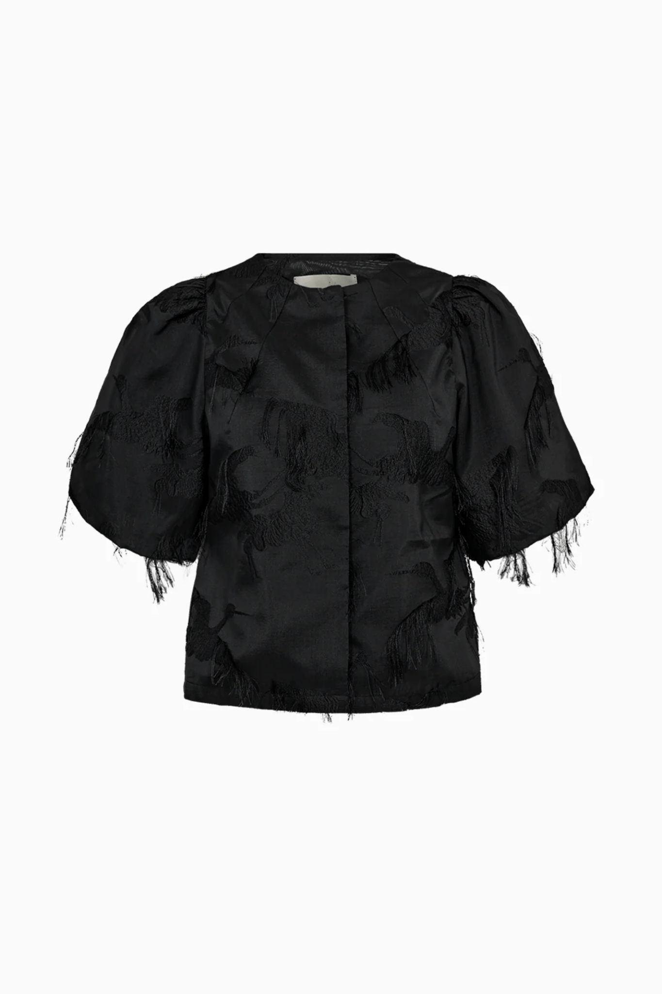 Pieszak J235176 PD - Winnie Puffy Flamingo Jacket Black - Dotique - Pieszak