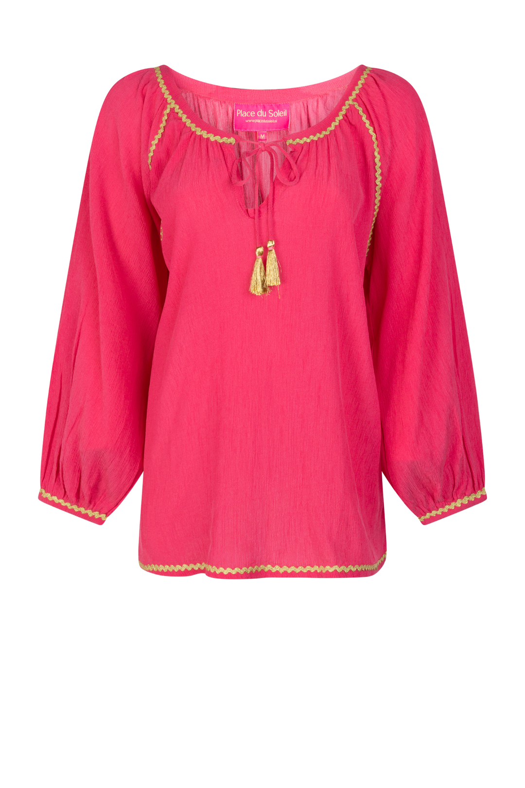 Place Du Soleil Blouse Deep Rosa 445