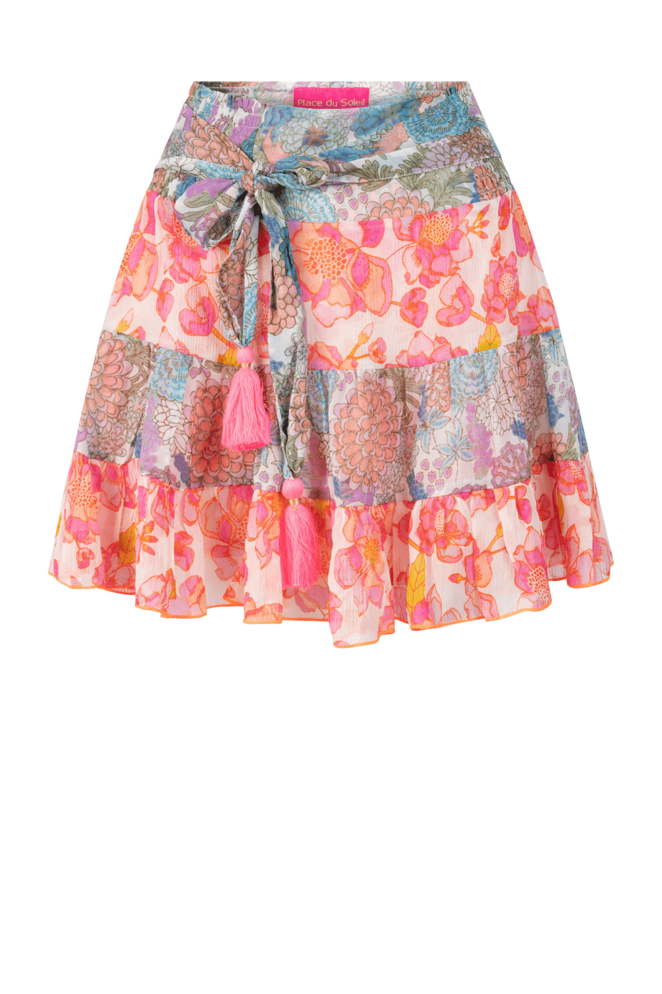 Place Du Soleil Layer Skirt 414 - Dotique - Place du Soleil