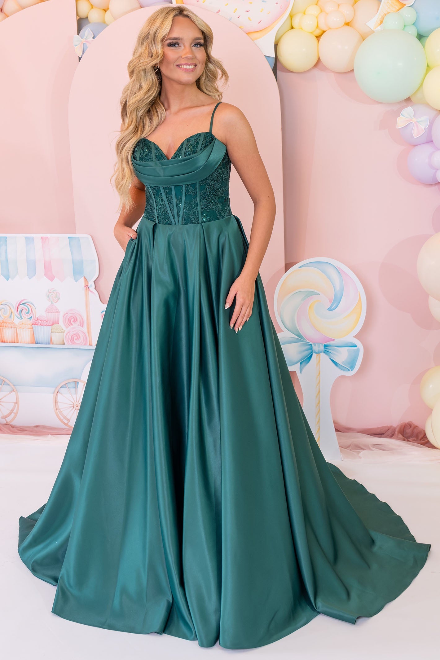 Satin Gown // orders Prom