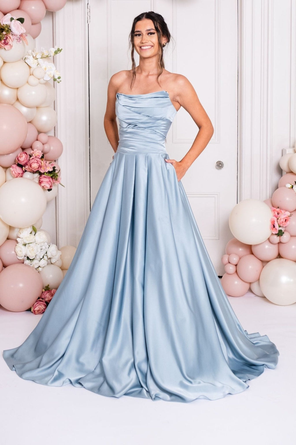 Prom Frocks PF1111 Duck Egg Blue  Prom Dress2