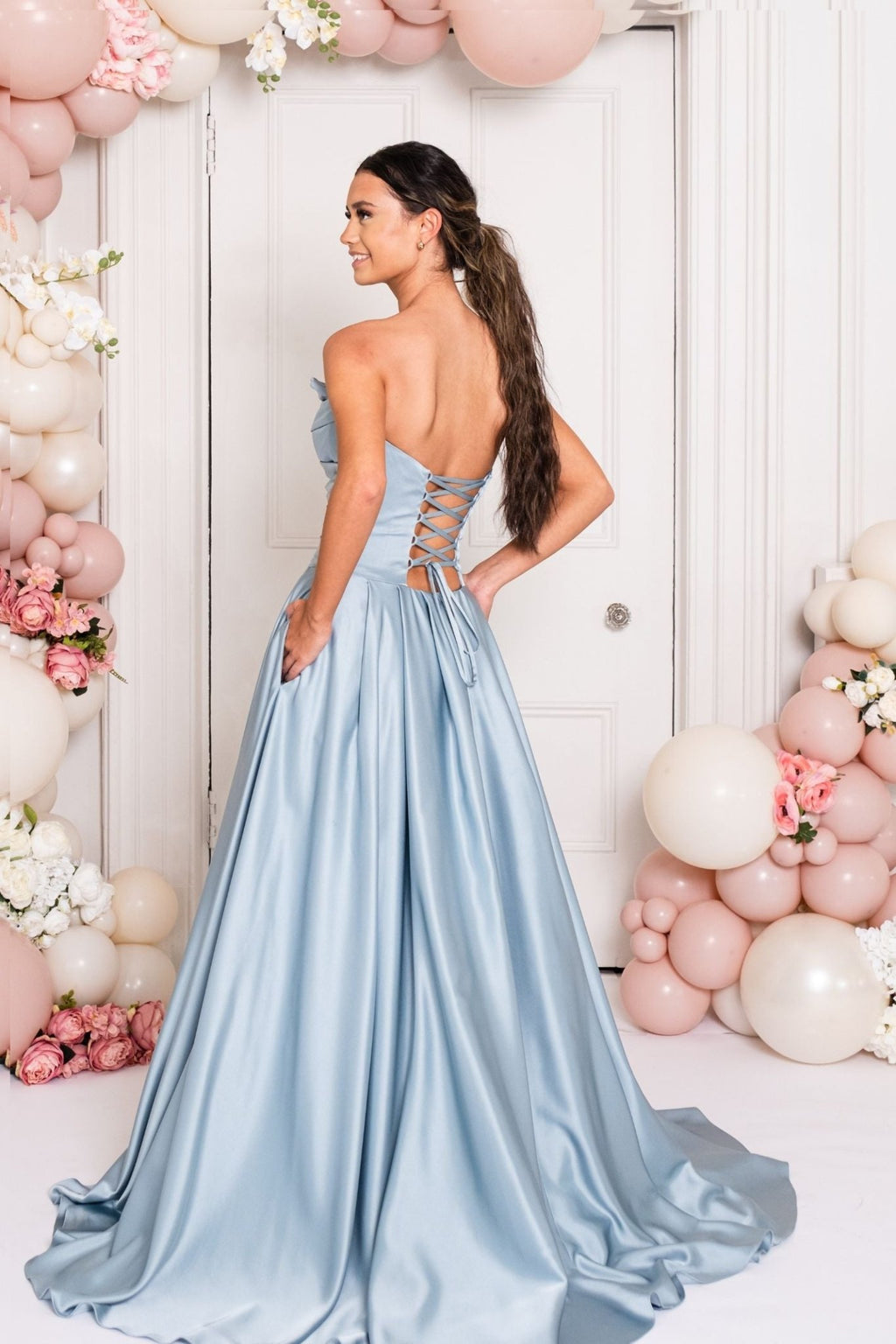 Prom Frocks PF1111 Duck Egg Blue  Prom Dress4