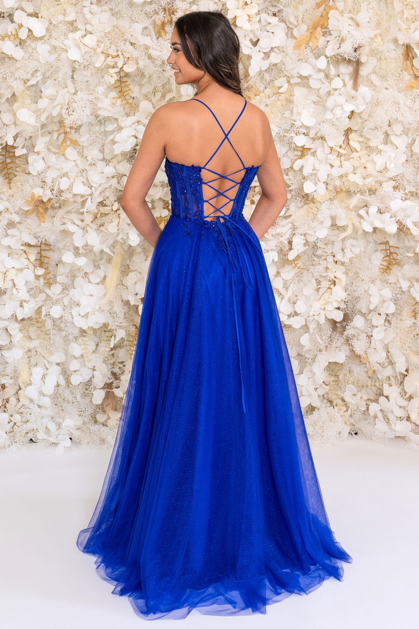 Prom Frocks PF1145 Cobalt Blue Prom Dress - Dotique