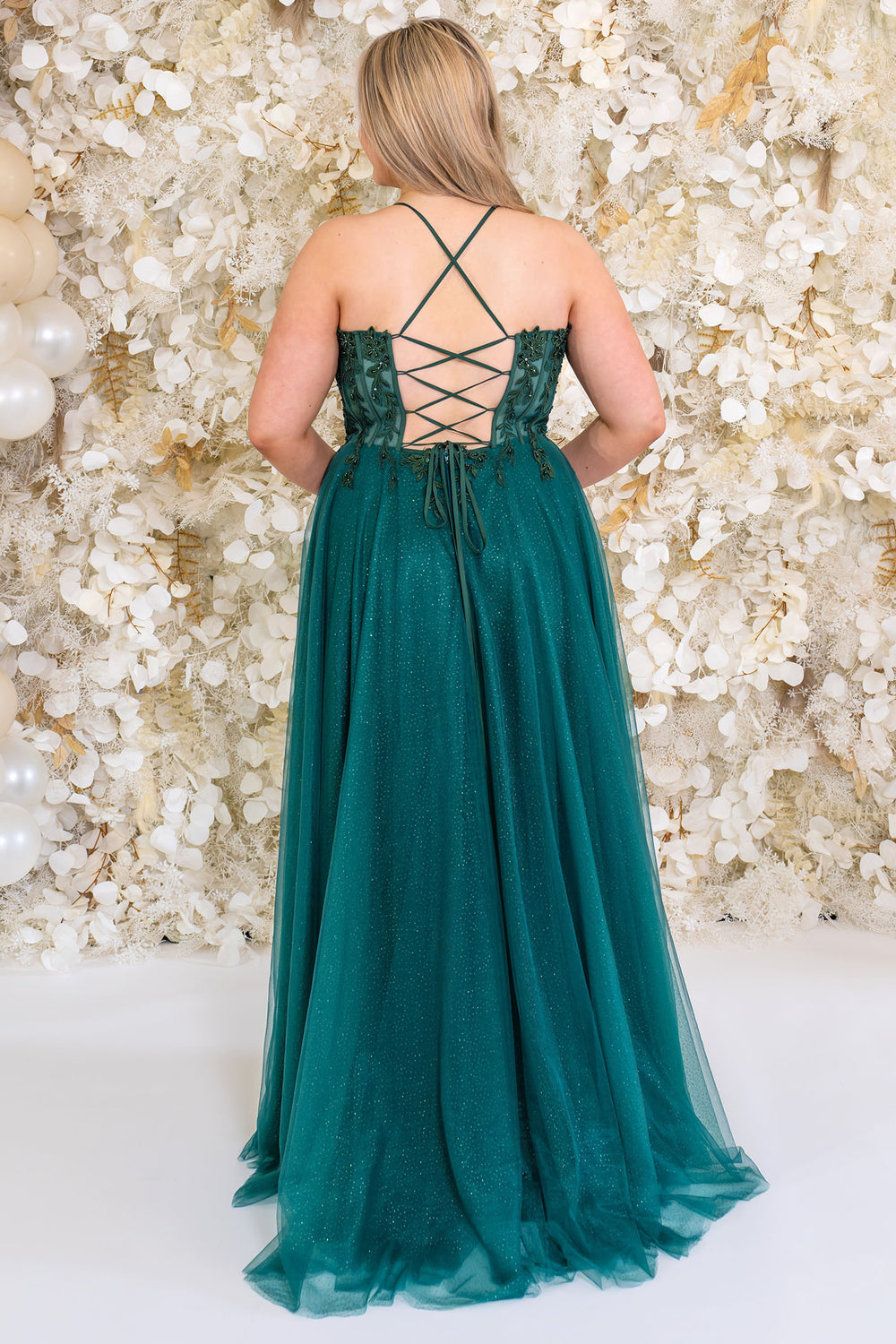 Prom Frocks PF1145 Dark Green Prom Dress - Dotique