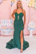 Prom Frocks PF1147 Green Prom Dress - Dotique