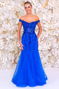 Prom Frocks PF1157 Royal Blue Prom Dress - Dotique