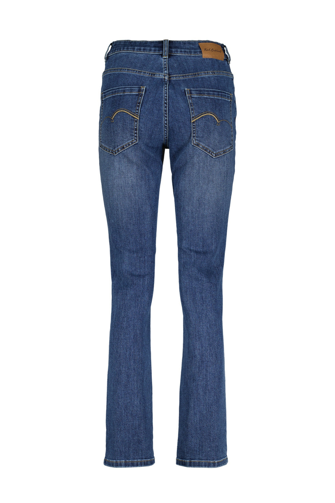 Red Button SRB3821 SS25 Kate Straight Jeans Stone Used Denim