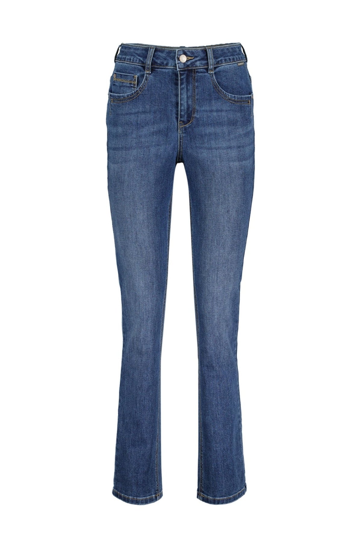 Red Button SRB3821 SS25 Kate Straight Jeans Stone Used Denim - Dotique - Red Button
