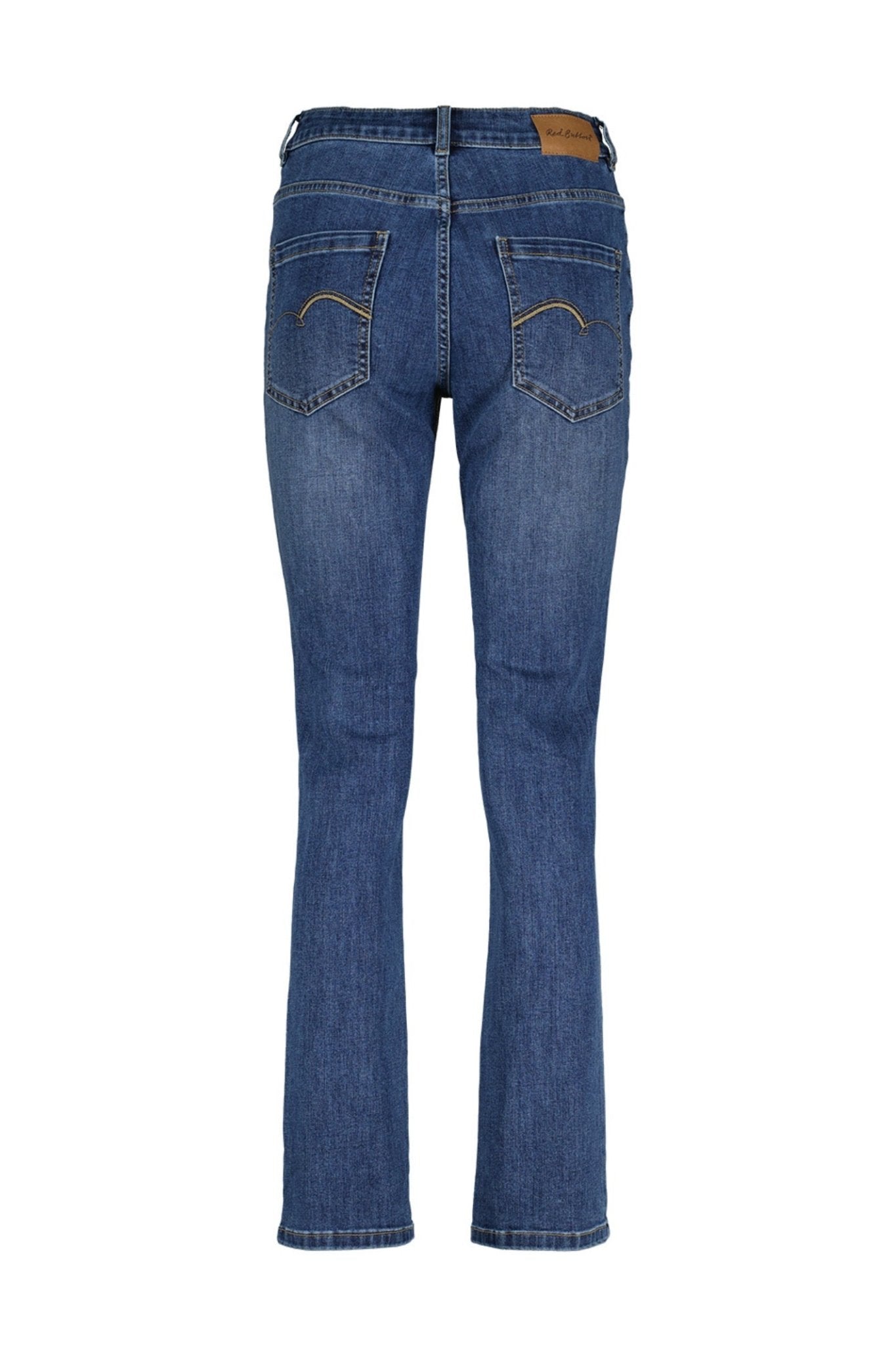Red Button SRB3821 SS25 Kate Straight Jeans Stone Used Denim - Dotique - Red Button