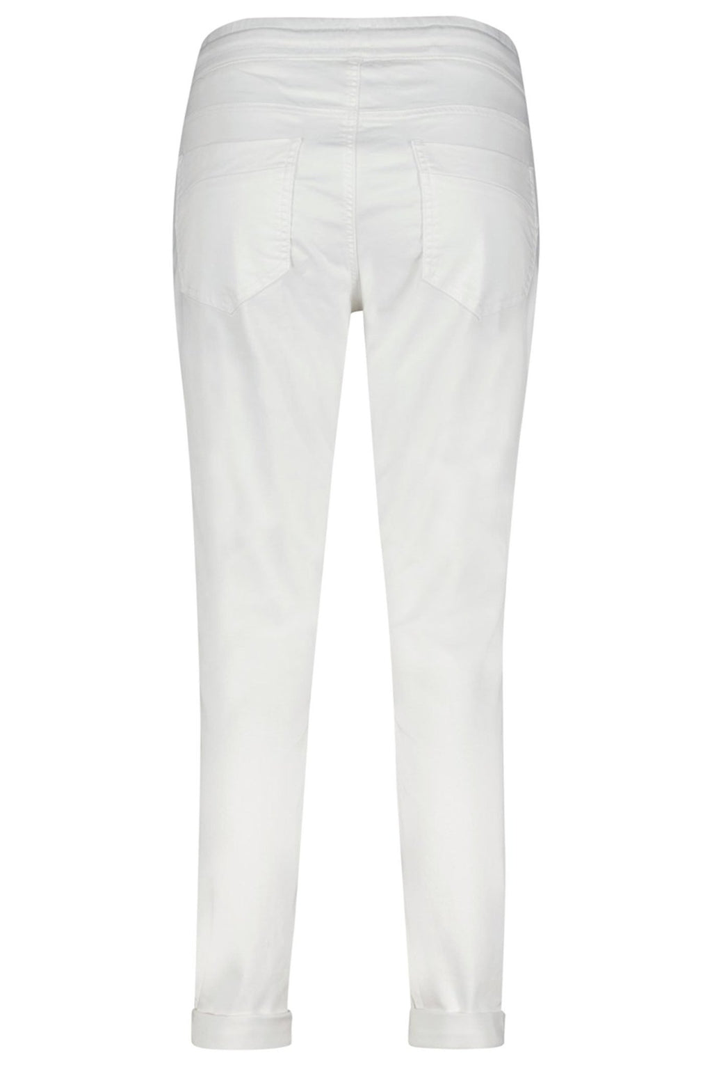 Red Button SRB3936 Tessy White Crop Jogger Trousers - Dotique