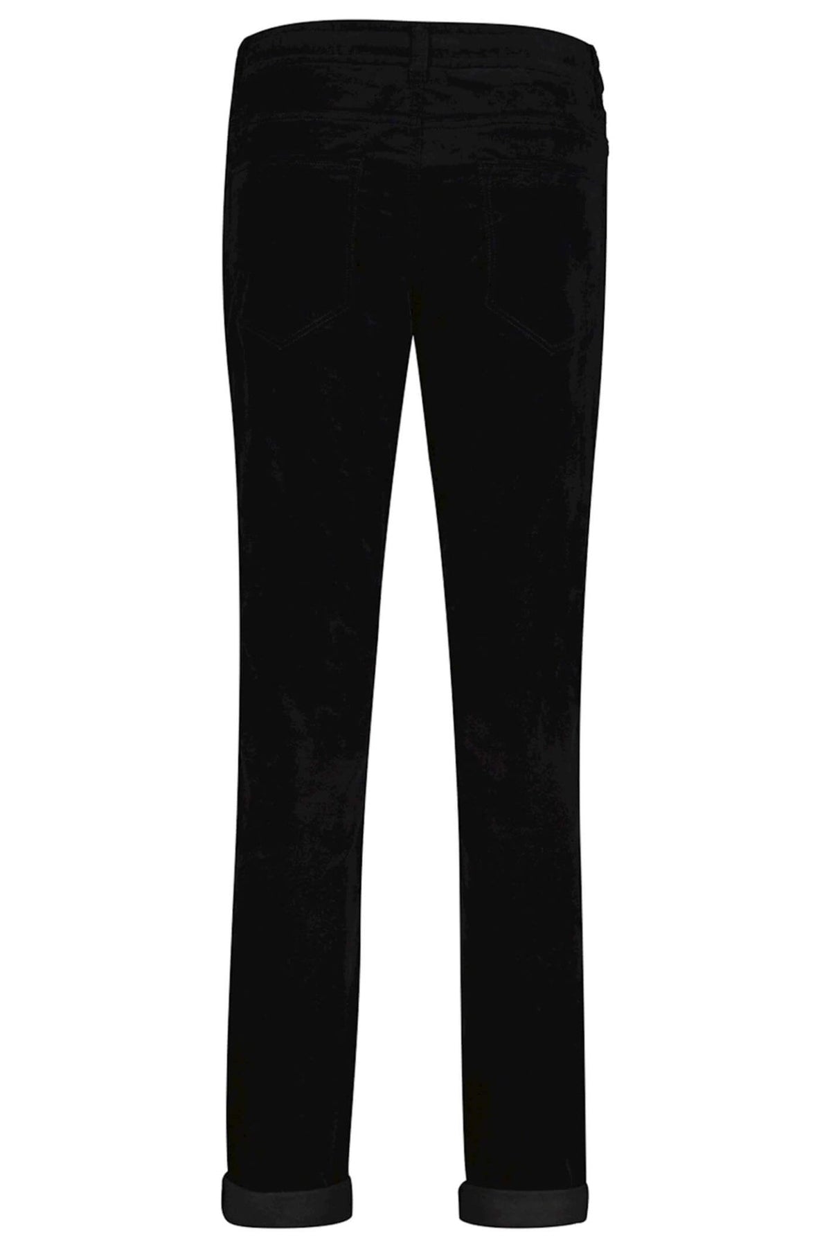 Red Button SRB4052 Tessy Black Velvet Pull-On Trousers - Dotique