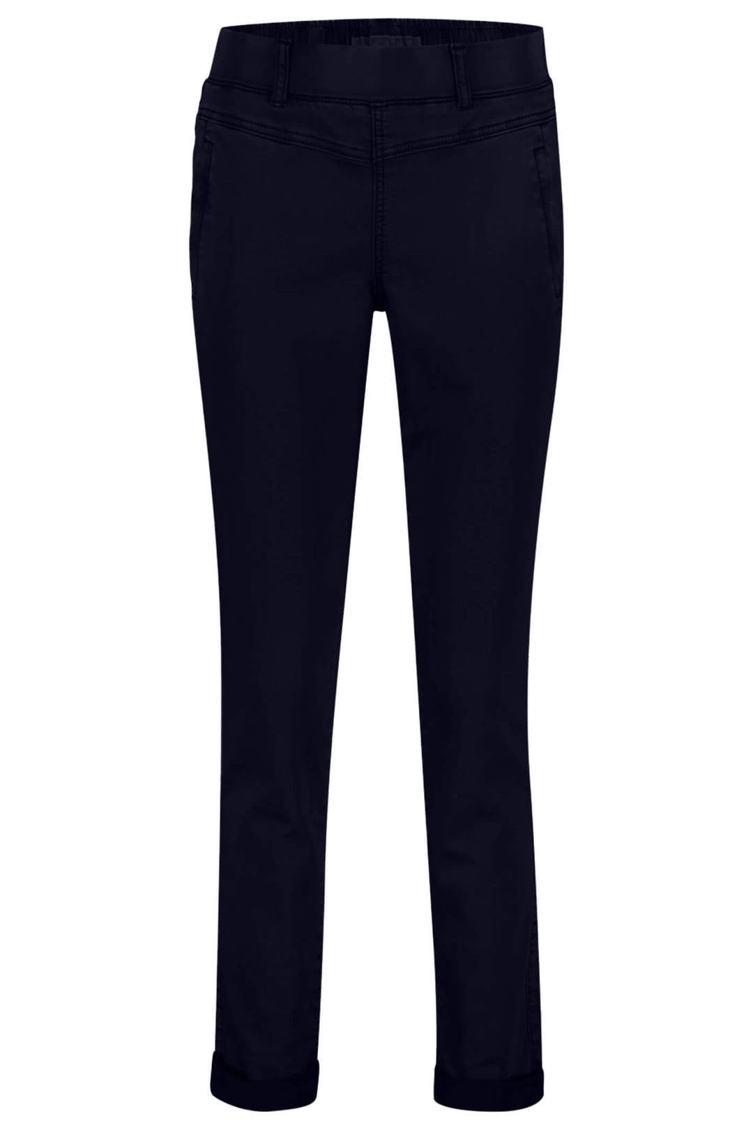 Red Button SRB4059 Tessy Jog No Cord Navy Pull-On Trousers - Dotique