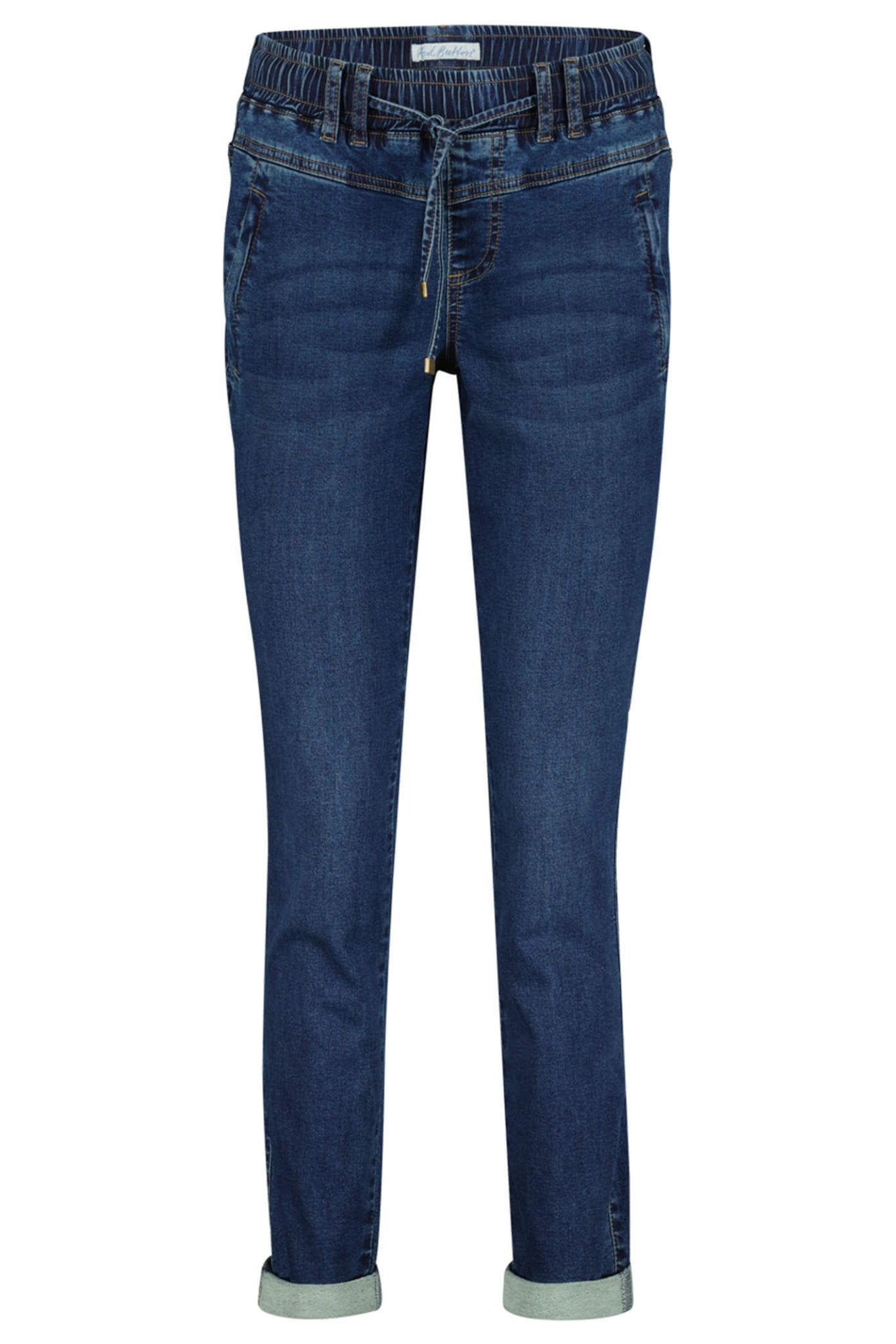 Red Button SRB4081 Tessy Jog Blue Denim Pull-On Jeans - Dotique
