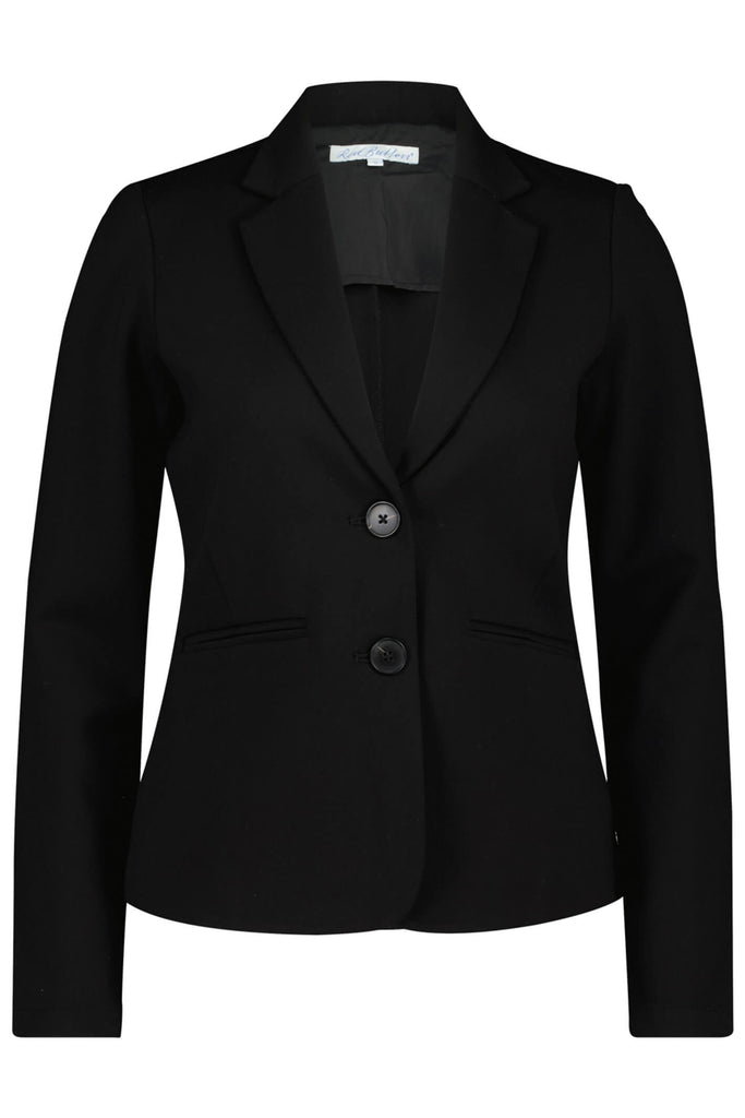 Red Button SRB4119 Punta Black Two Button Blazer Jacket Dotique