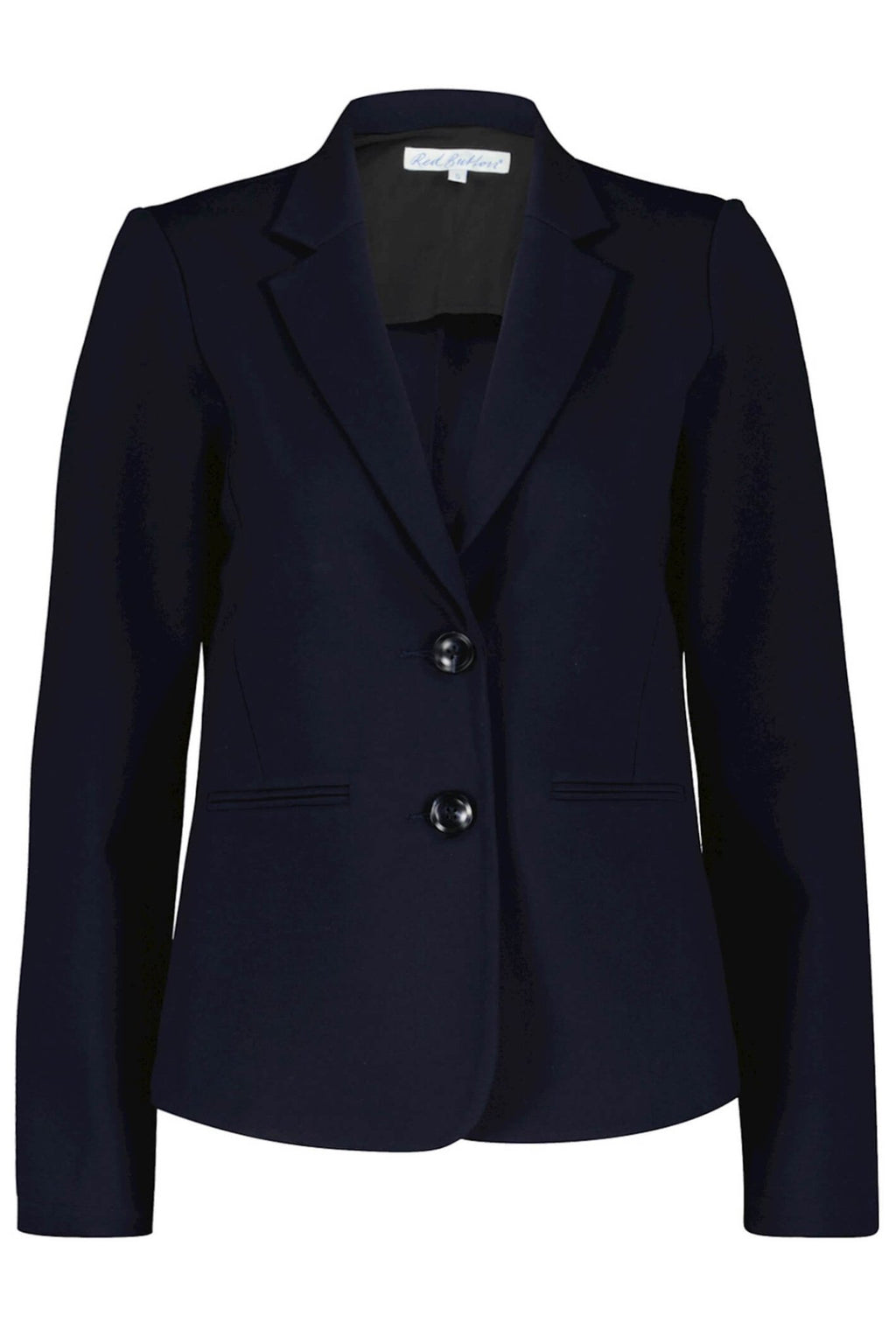 Red Button SRB4119 Punta Navy Two Button Blazer Jacket - Dotique