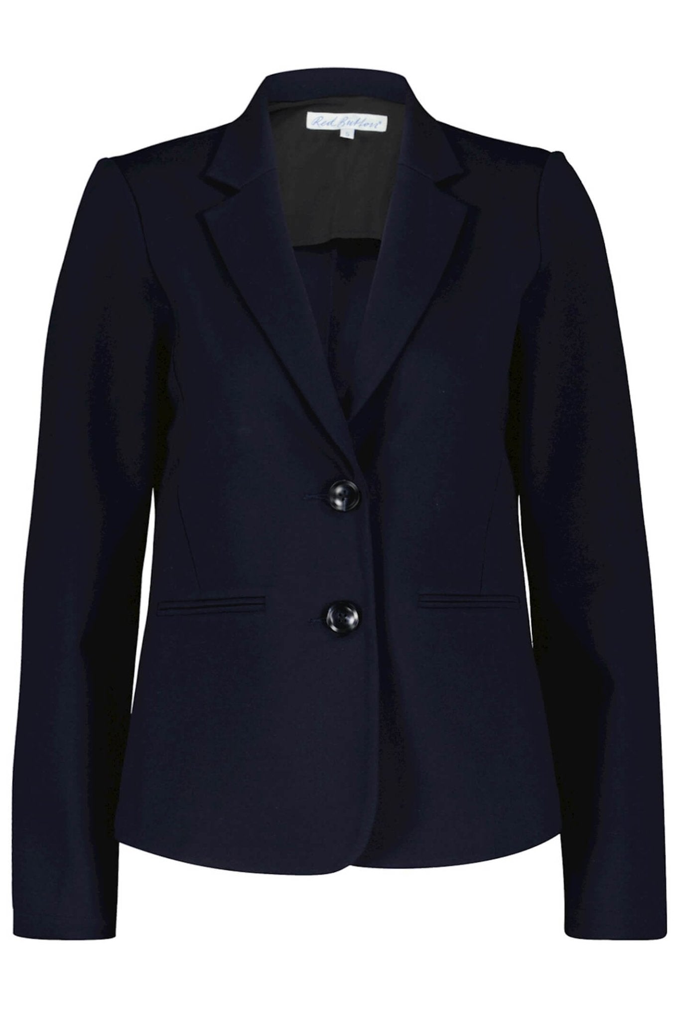 Red Button SRB4119 Punta Navy Two Button Blazer Jacket - Dotique