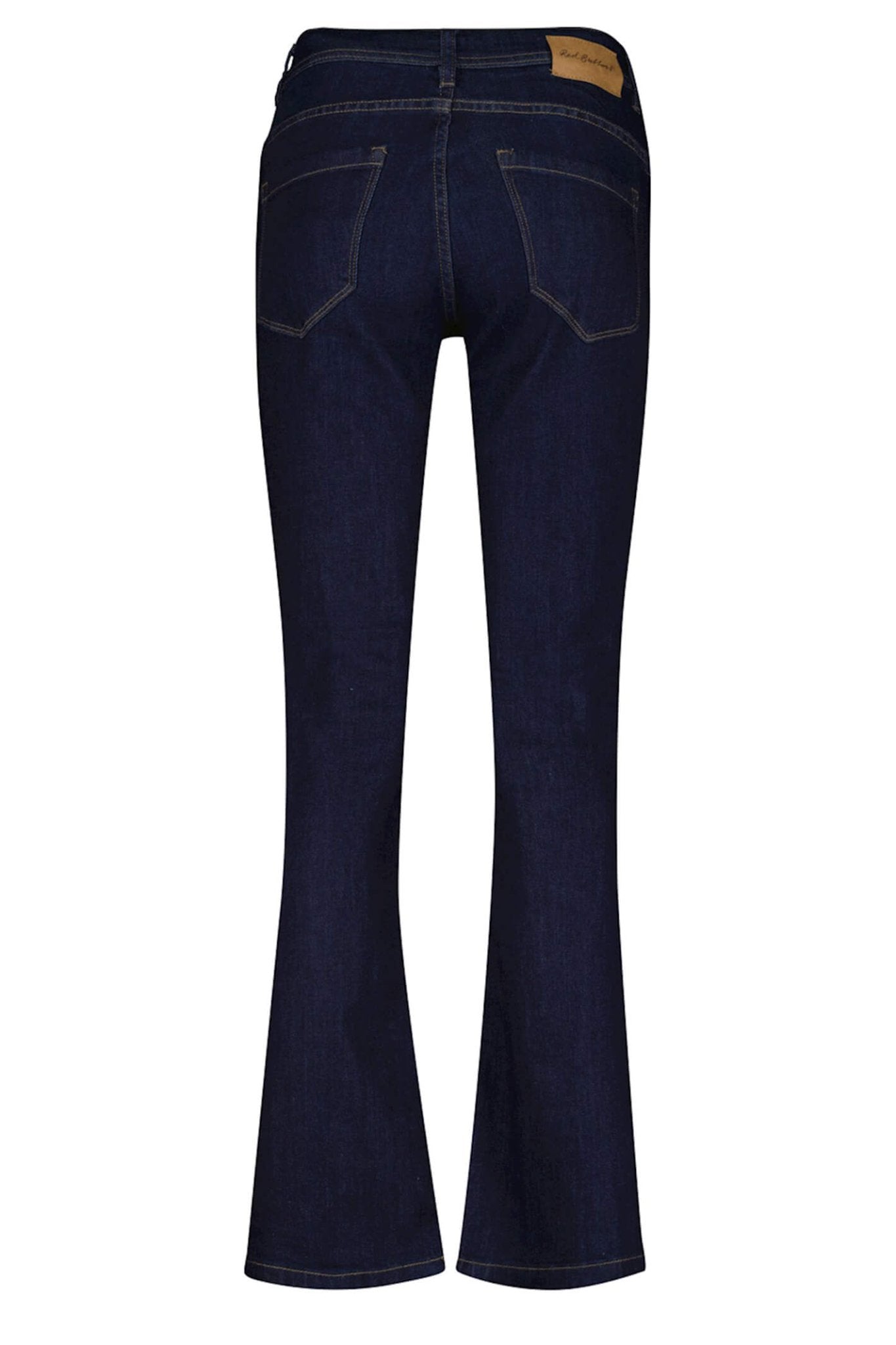 Red Button SRB4137 Babette Classic Blue 28 Inch Flared Jeans - Dotique