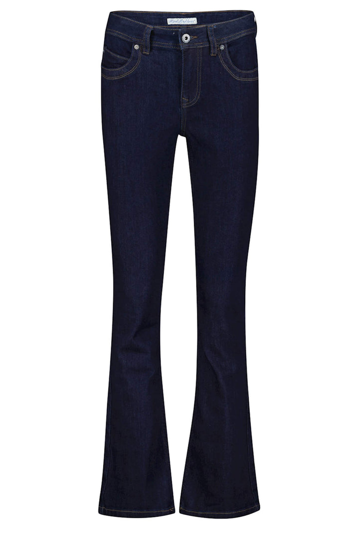 Red Button SRB4137 Babette Classic Blue 28 Inch Flared Jeans - Dotique