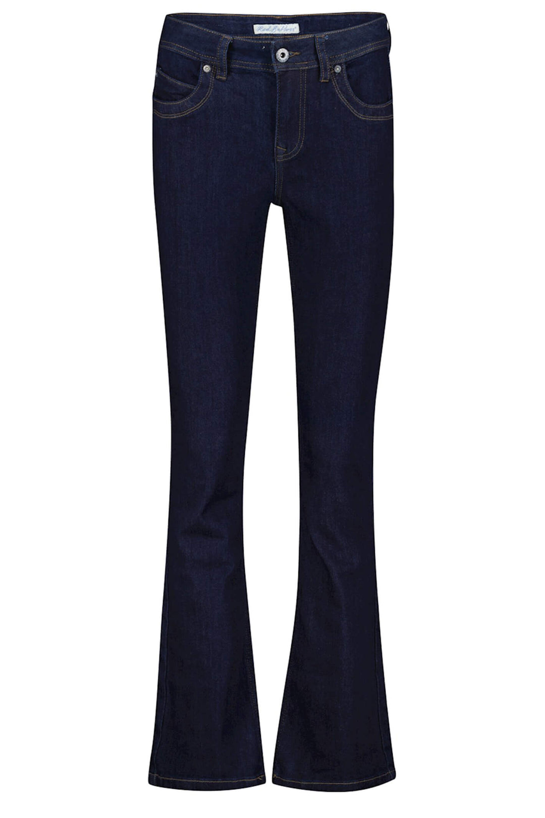 Red Button SRB4137 Babette Classic Blue 31 Inch Flared Jeans - Dotique