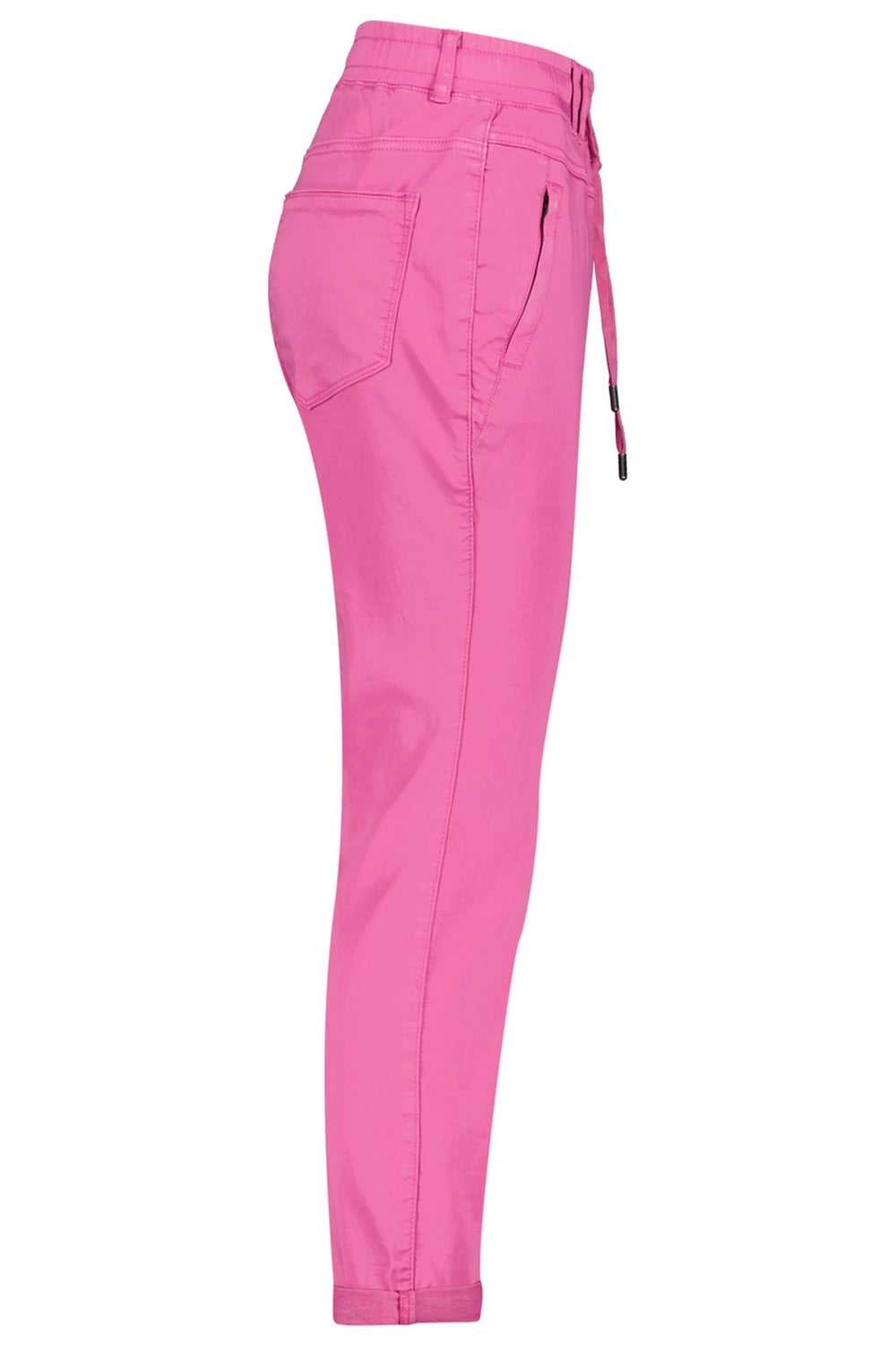 Red Button SRB4154 Tessy Cyclaam Pink Cropped Jogger Trousers - Dotique