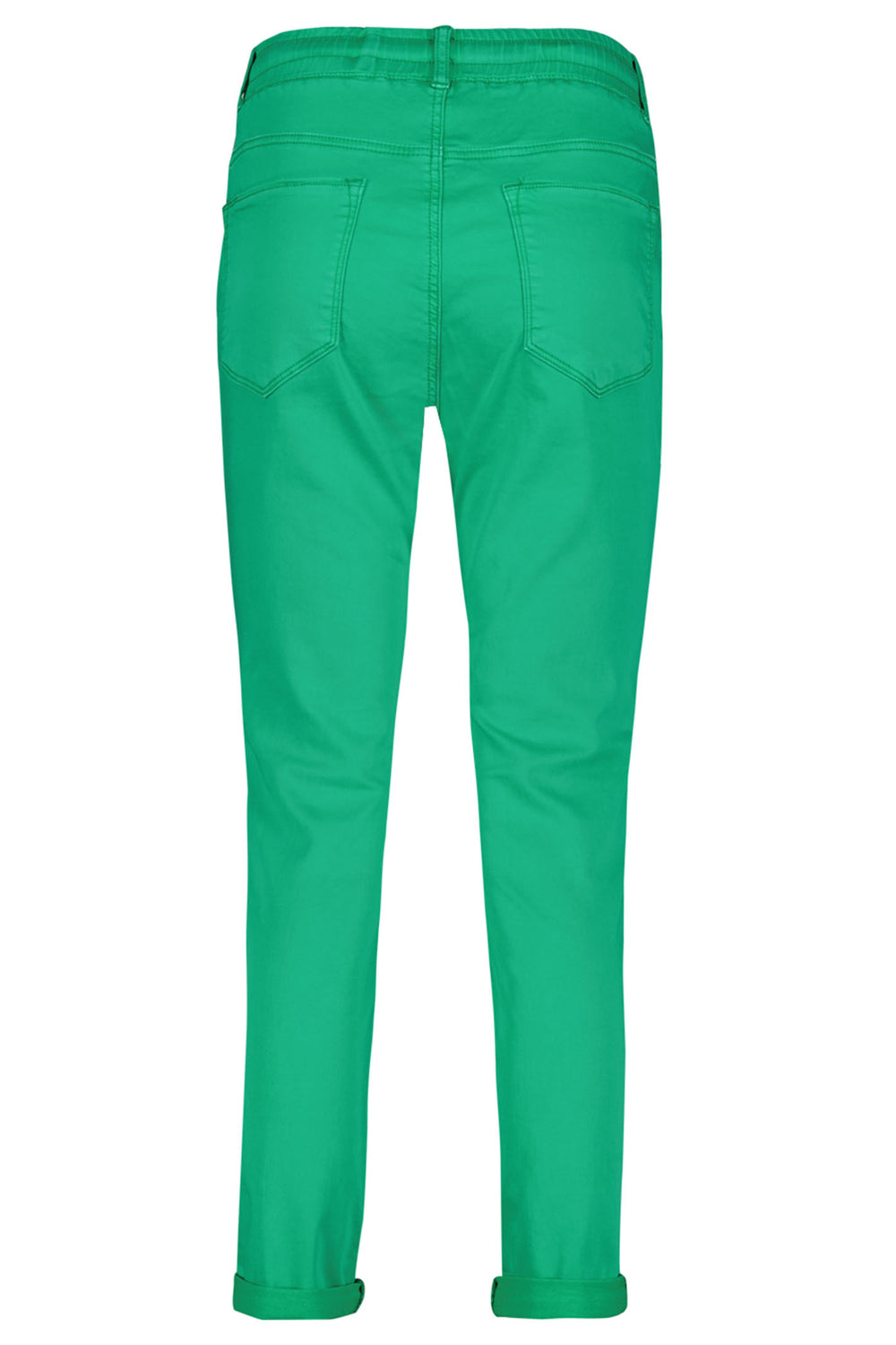 Red Button SRB4154 Tessy Fern Green Cropped Jogger Trousers - Dotique