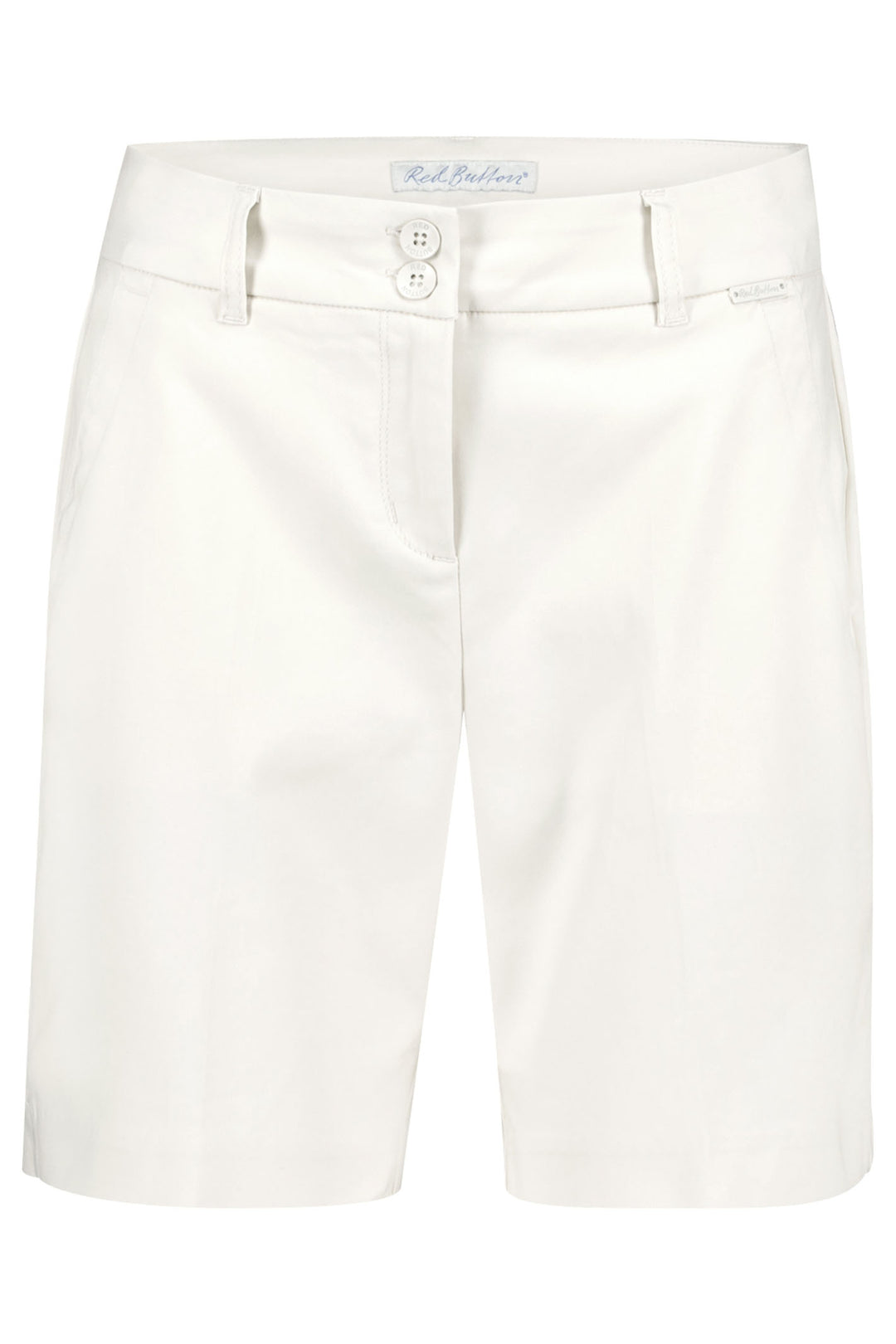 Red Button SRB4176 Ava Off White Smart Shorts - Dotique
