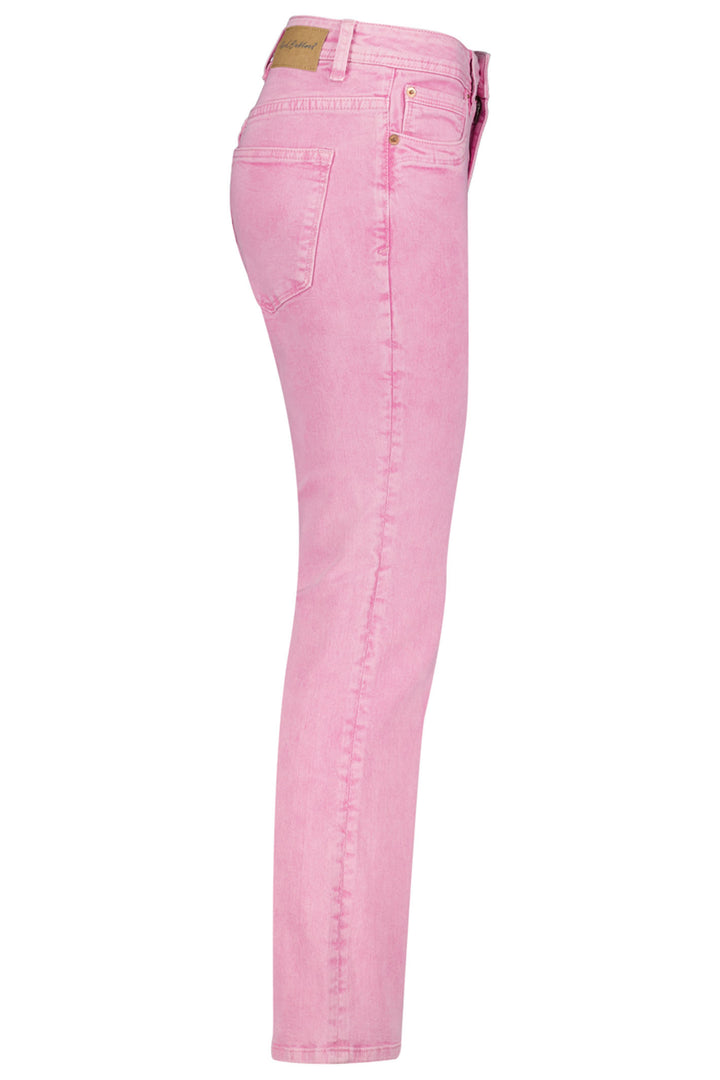 Red Button SRB4182 Babette CRP Rosebloom Pink Flare Jeans - Dotique