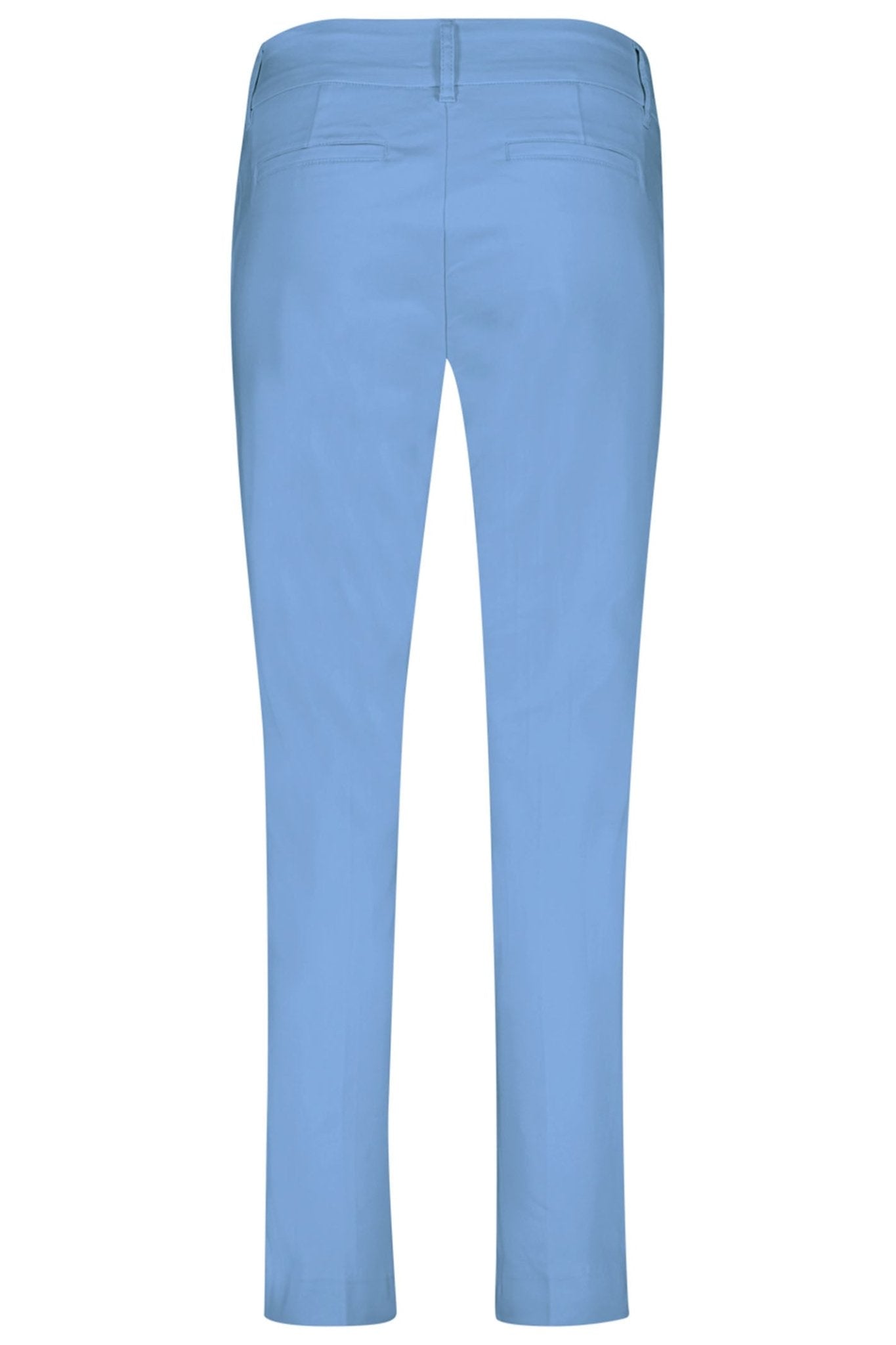 Red Button SRB4205 Diana Crop Mid Blue Smart Tapered Trousers - Dotique