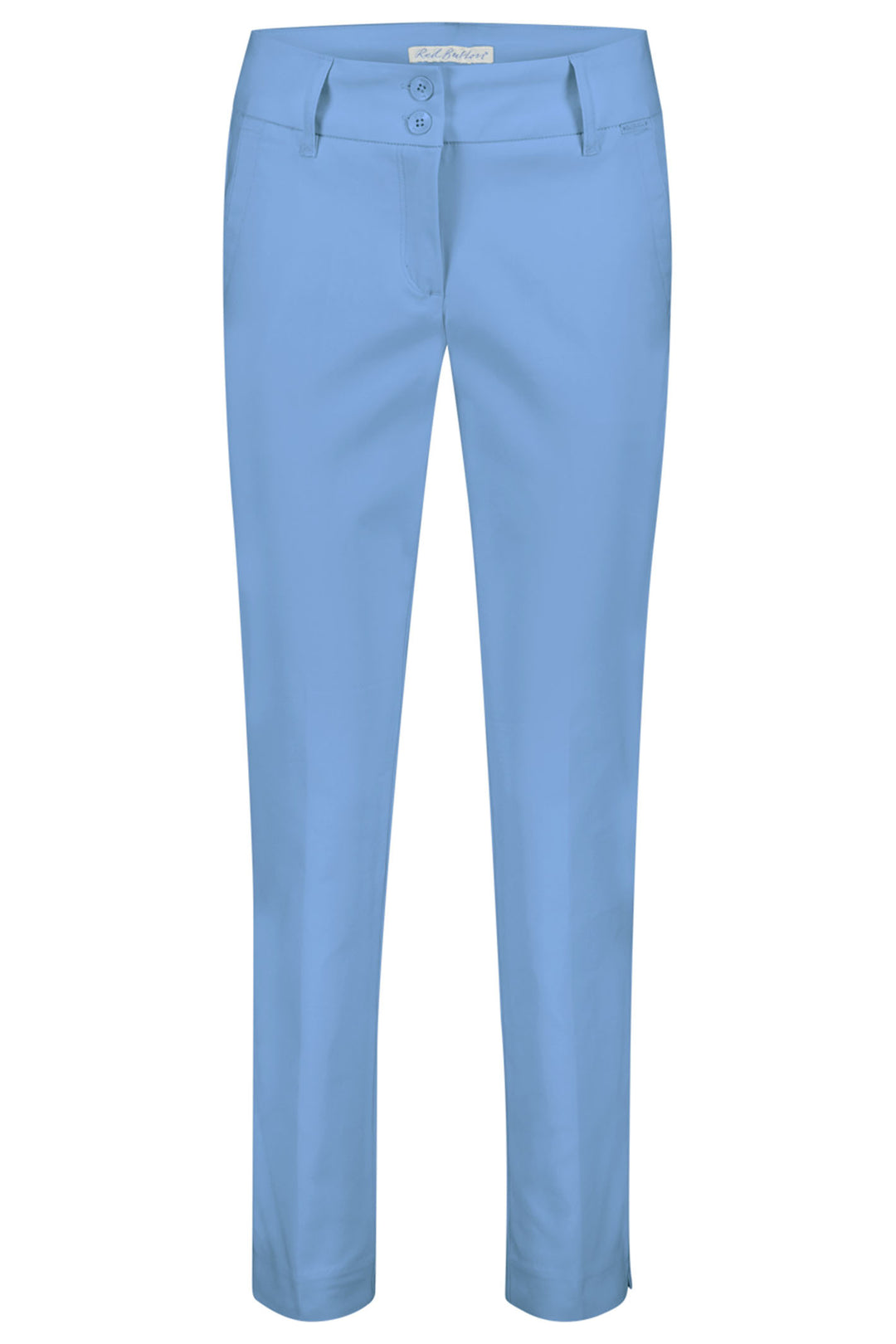 Red Button SRB4205 Diana Crop Mid Blue Smart Tapered Trousers - Dotique