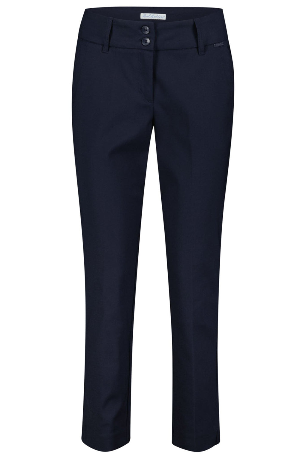 Red Button SRB4205 Diana Crop Navy Blue Smart Tapered Trousers - Dotique