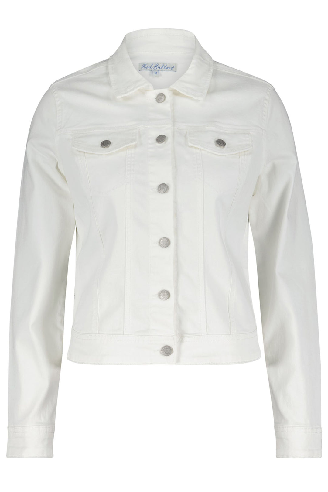 Red Button SRB4218 Jackie Off White Denim Style Jacket - Dotique