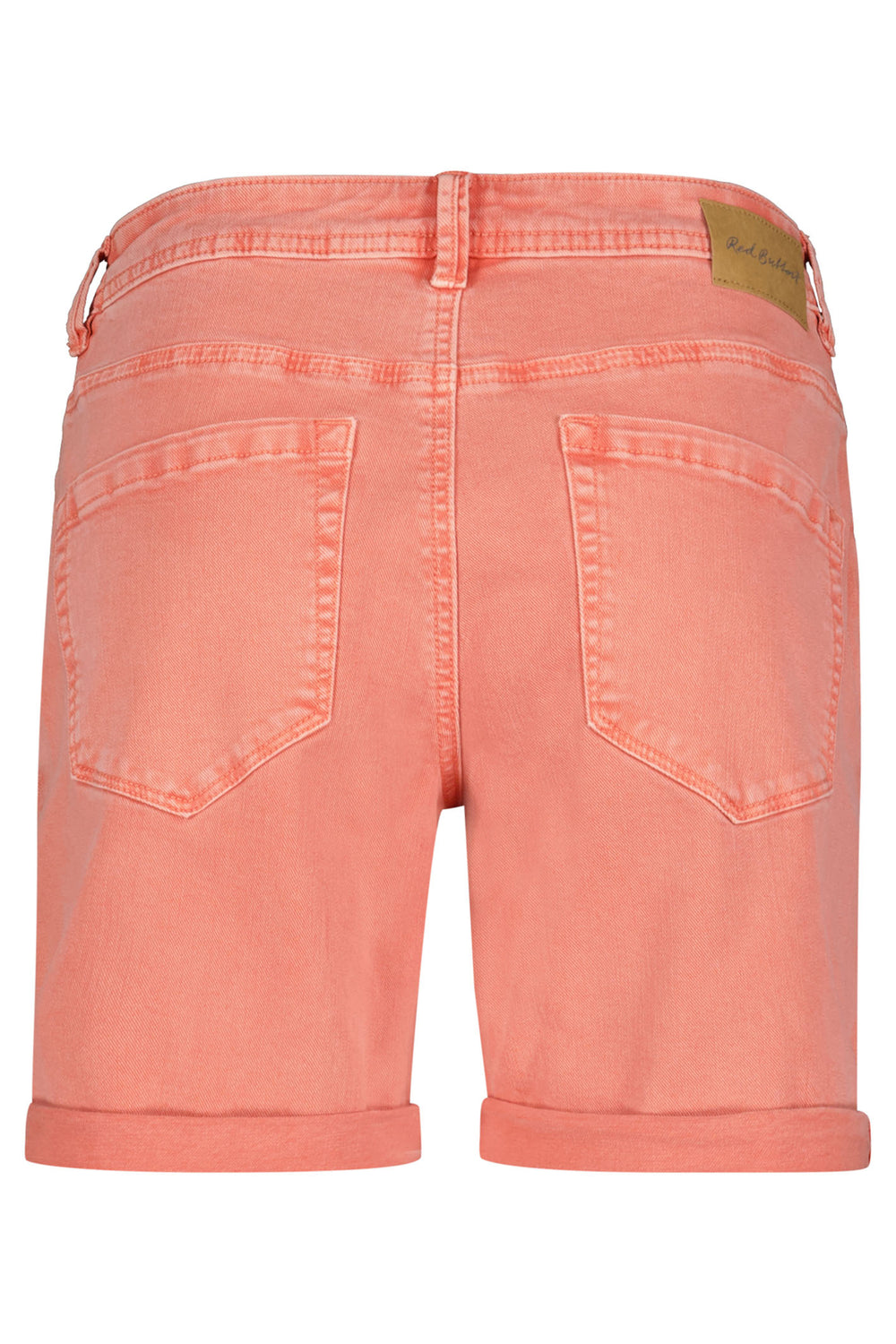 Red Button SRB4229 Bibette Flamingo Pink Denim Shorts - Dotique