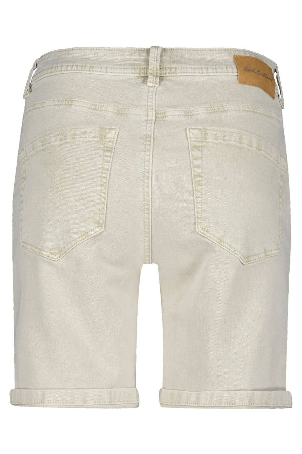 Red Button SRB4229 Bibette Kit Beige Denim Shorts - Dotique