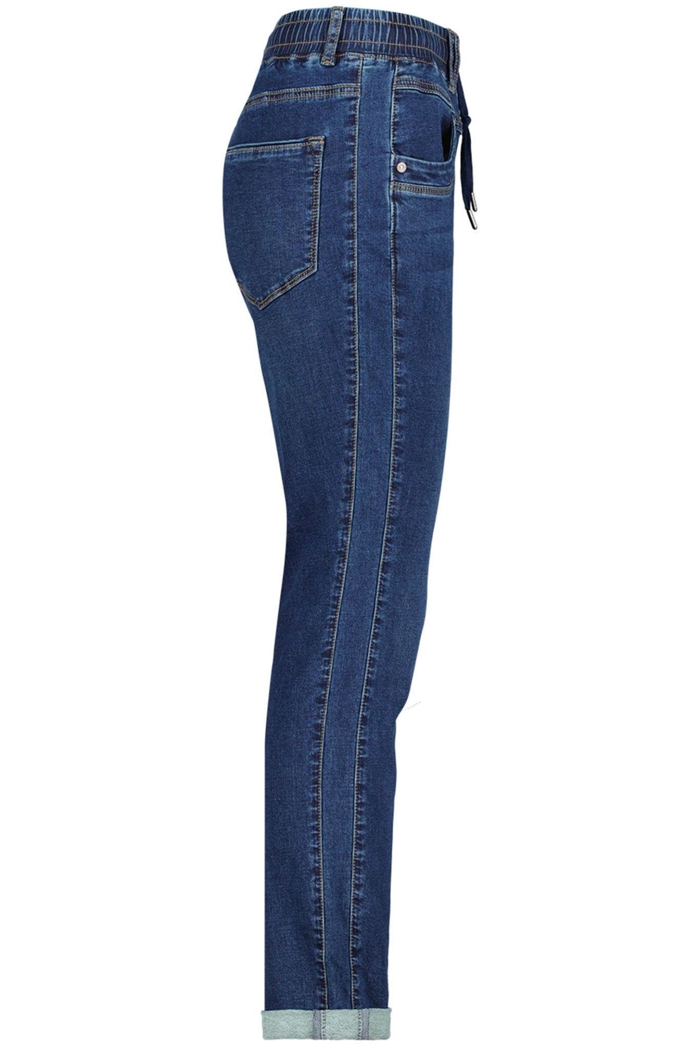 Red Button SRB4288 Tessy Jog Denim Trouser Darkstone Blue - Dotique