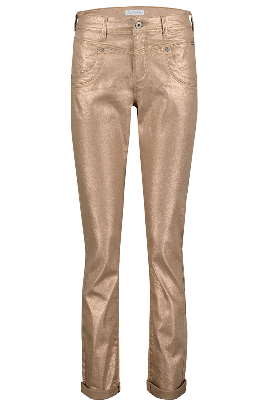 Red Button SRB4289 Relax Sparkle Trouser Bronze - Dotique