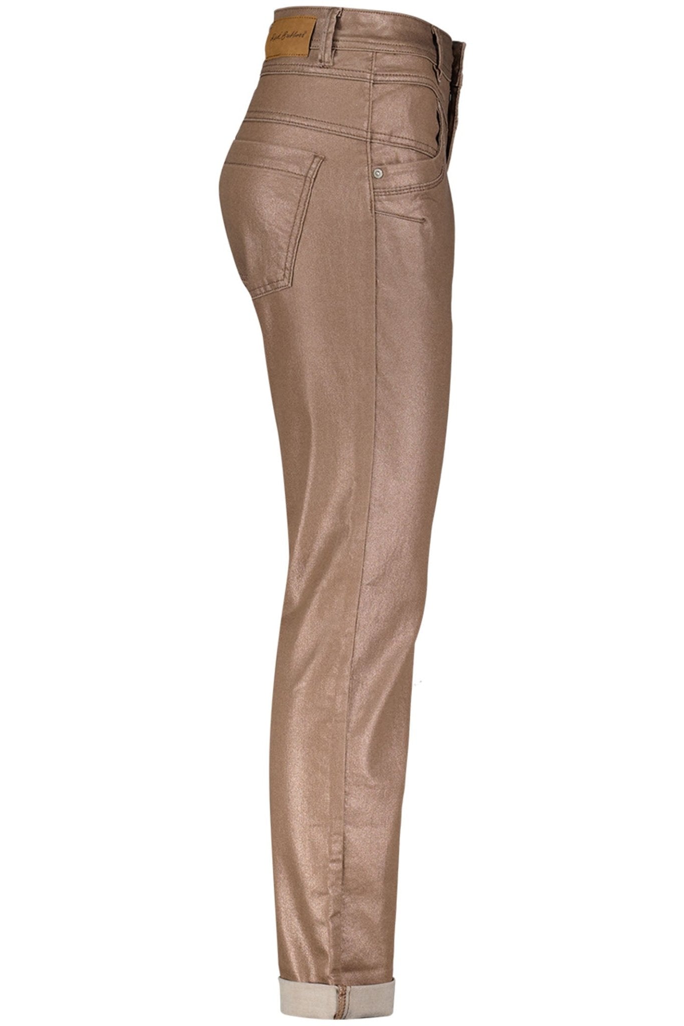 Red Button SRB4289 Relax Sparkle Trouser Grey Copper - Dotique