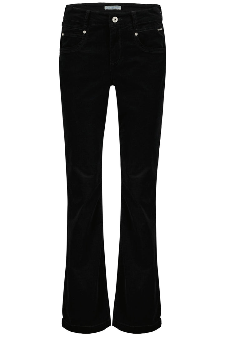 Red Button SRB4319 Bibette Velvet Trousers Black - Dotique