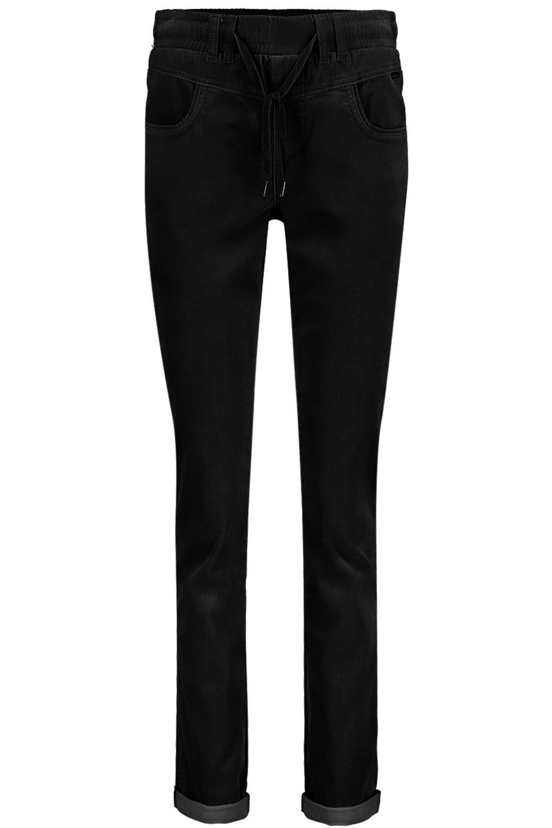 Red Button SRB4322 Tessy Velvet Trousers Black - Dotique