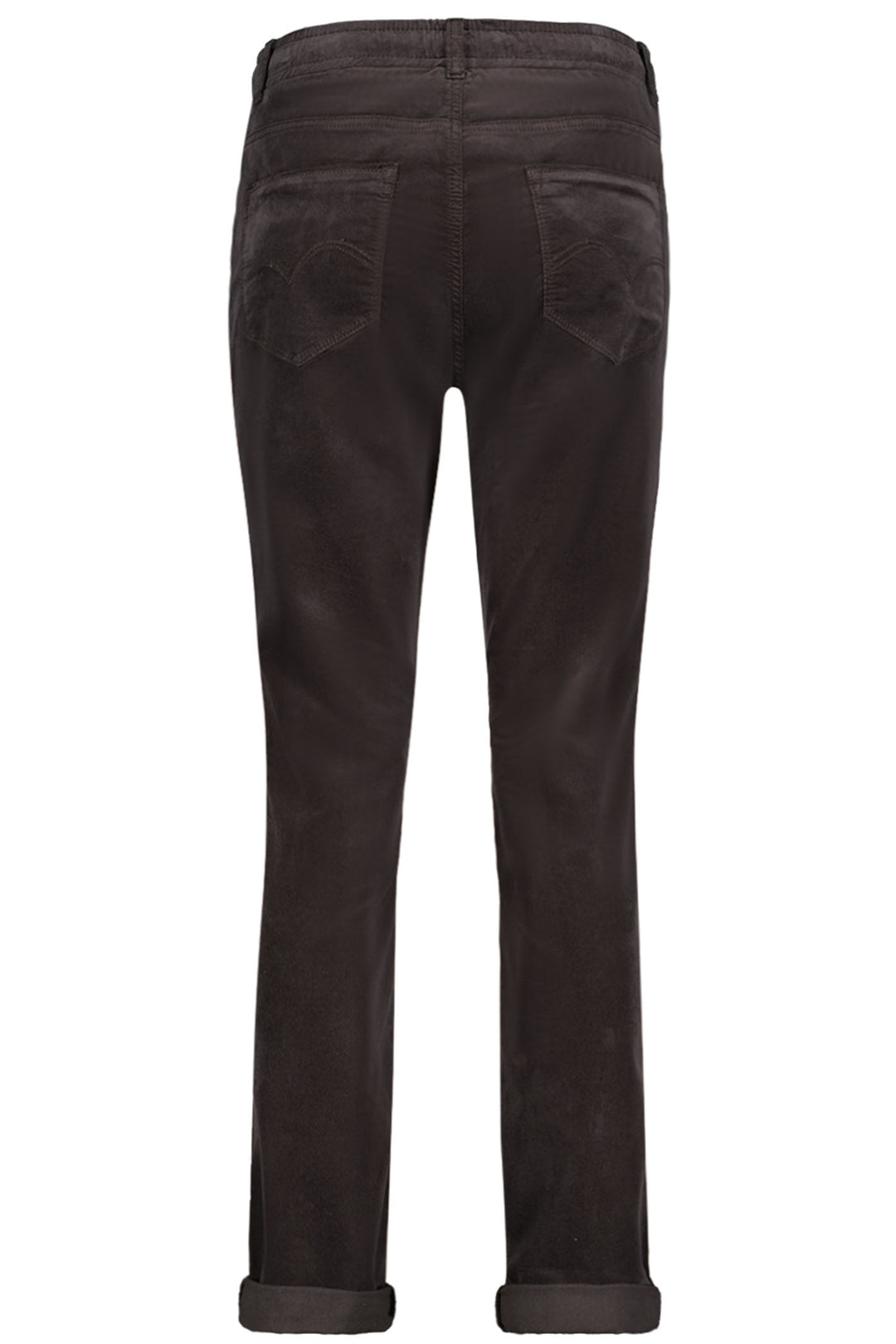 Red Button SRB4322 Tessy Velvet Trousers Deep Brown - Dotique