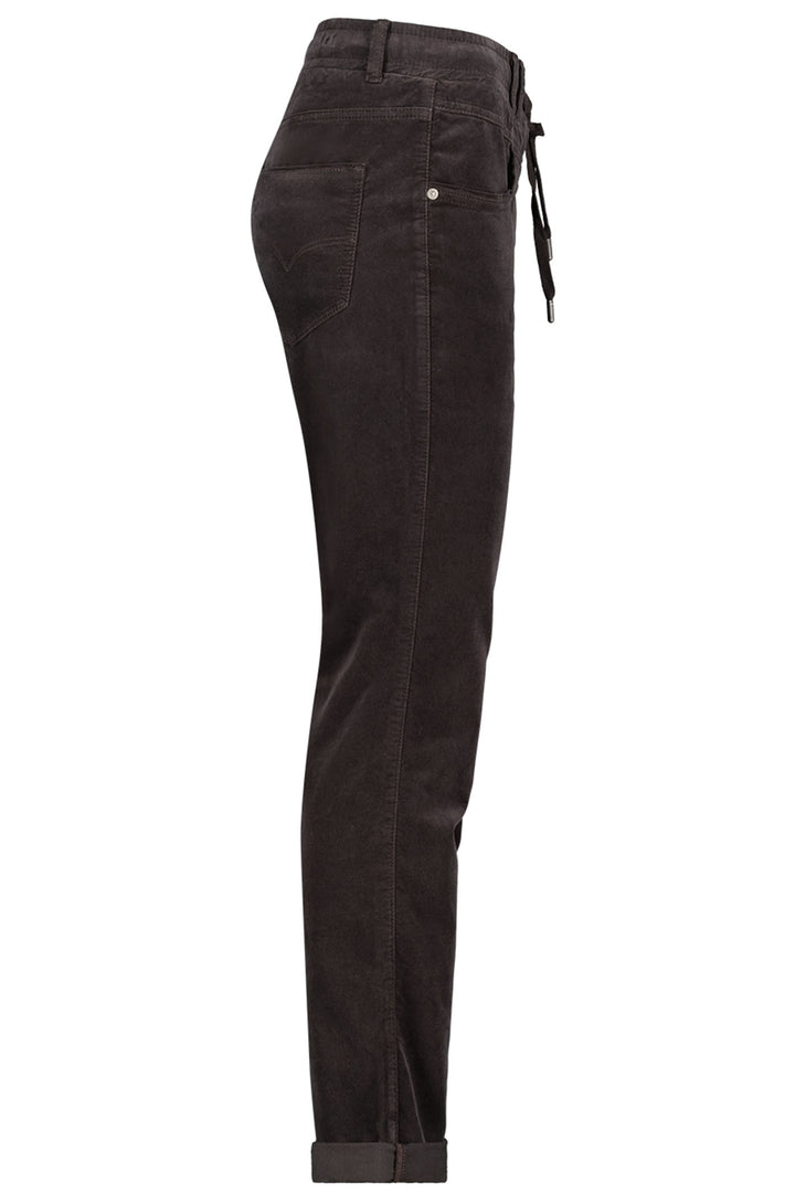 Red Button SRB4322 Tessy Velvet Trousers Deep Brown - Dotique