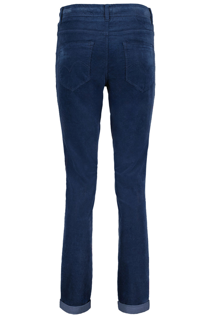 Red Button SRB4322 Tessy Velvet Trousers Jeans Blue - Dotique