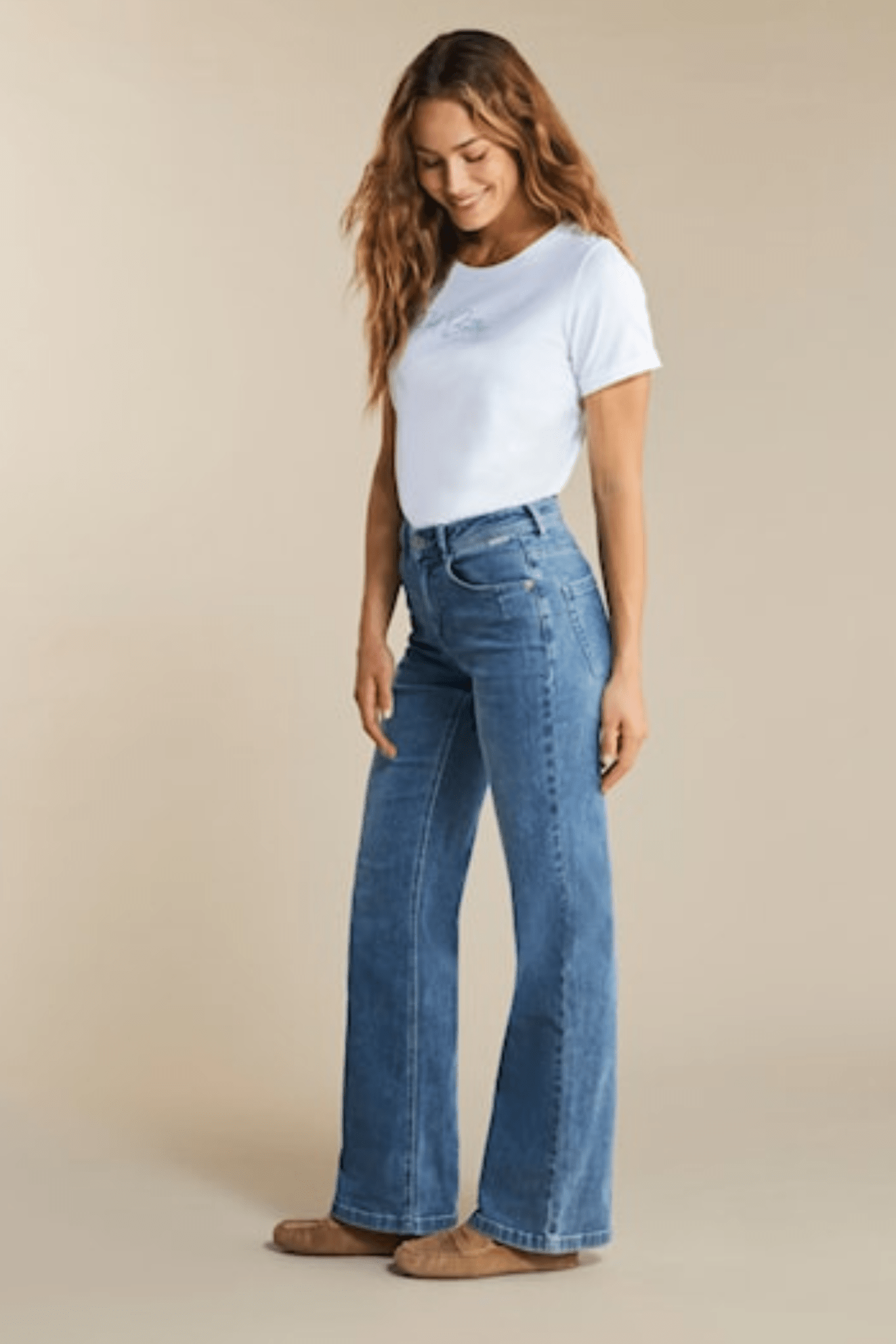 Red-Button-SRB4334A-Colette-5pocket-stone-used-denim-jeans1