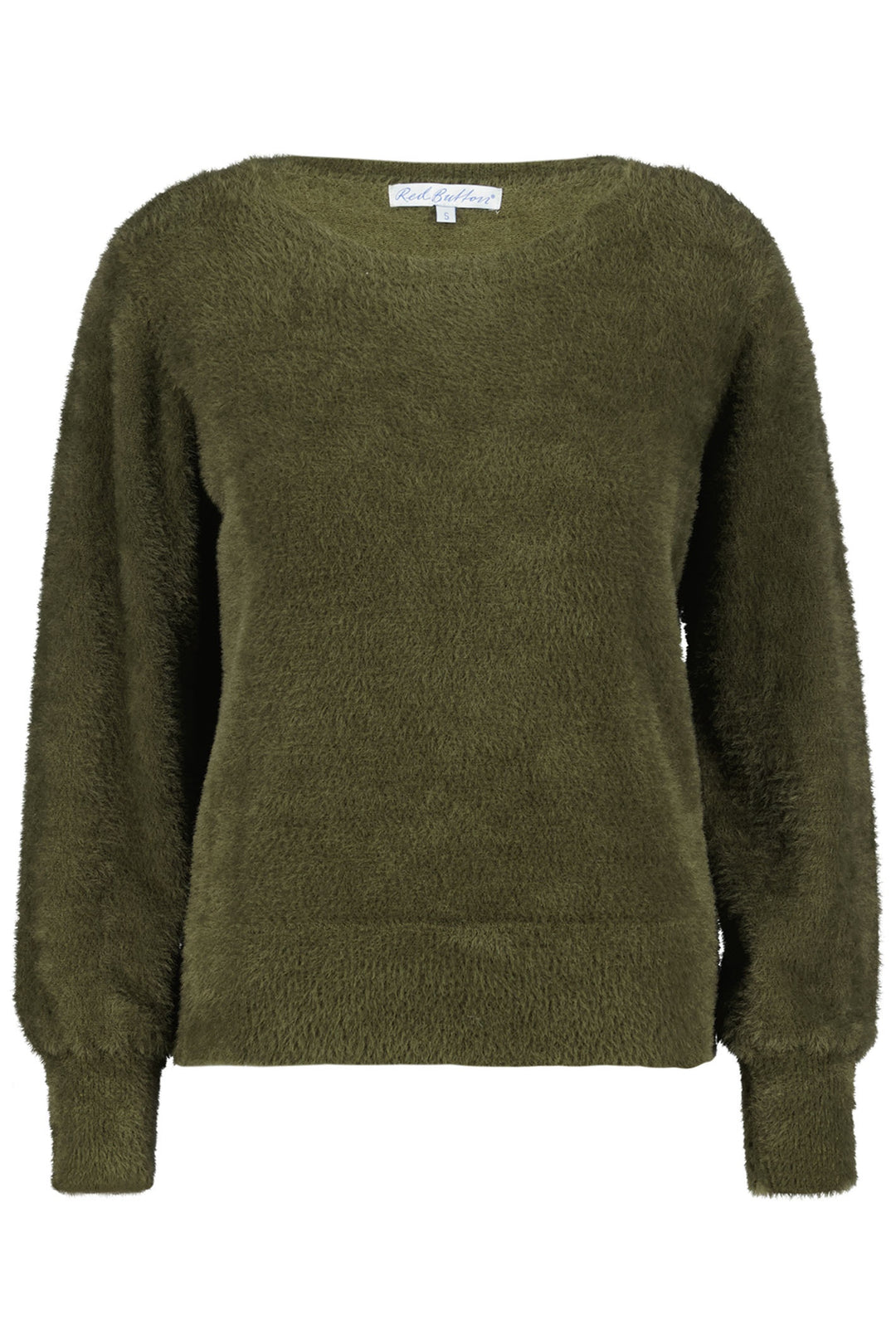 Red Button SRB4342 Bodi Fluffy Jumper Army Green - Dotique