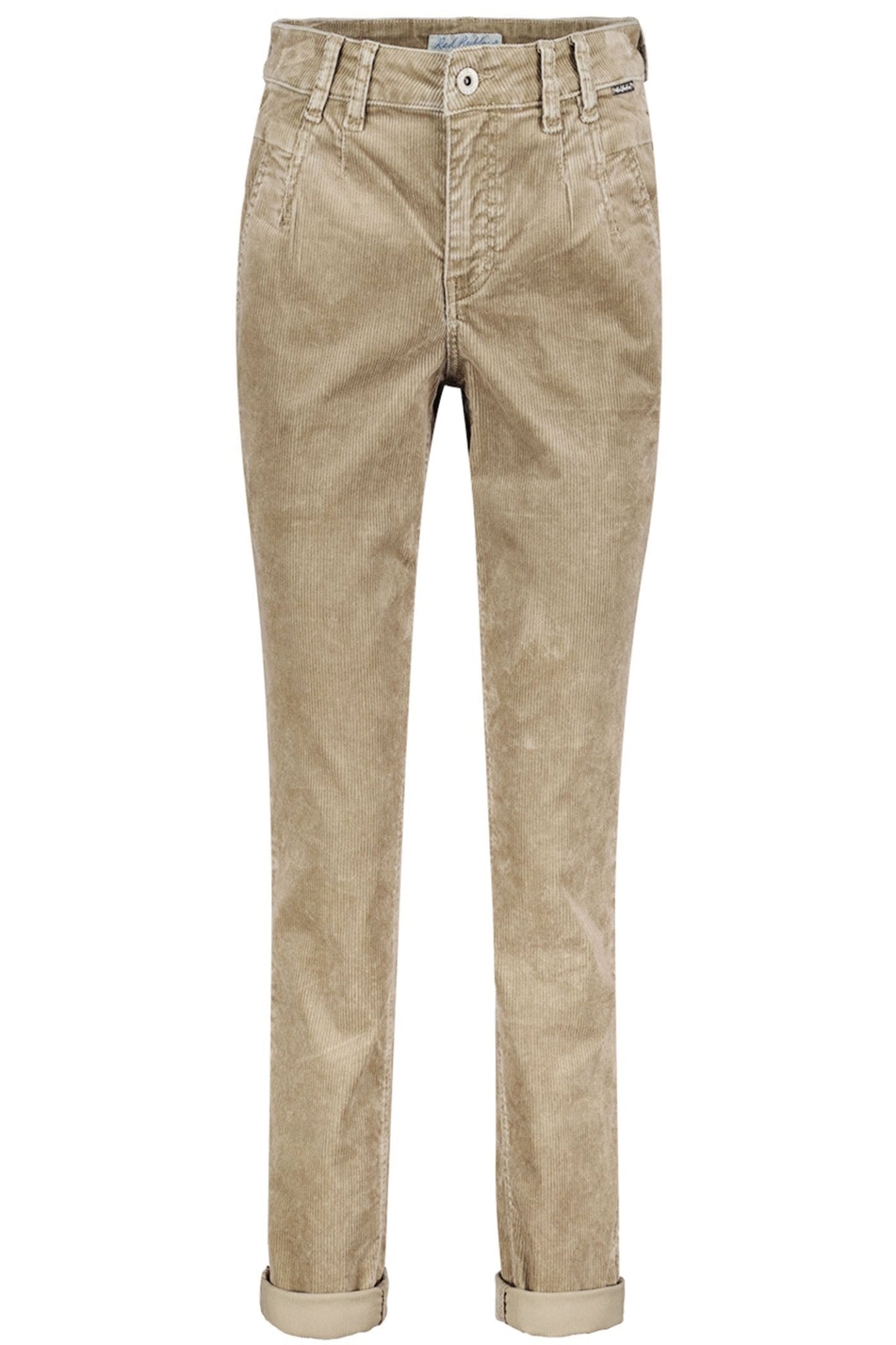 Red Button SRB4372 Giselle Trousers 10w Cord Light Taupe - Dotique
