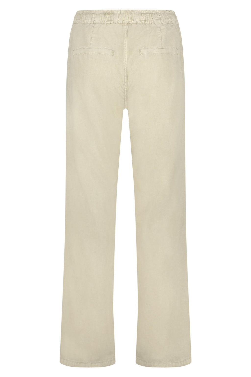 Red Button SRB4505A Colette Cotton Linen Trousers 79cm Pebble Beige - Dotique
